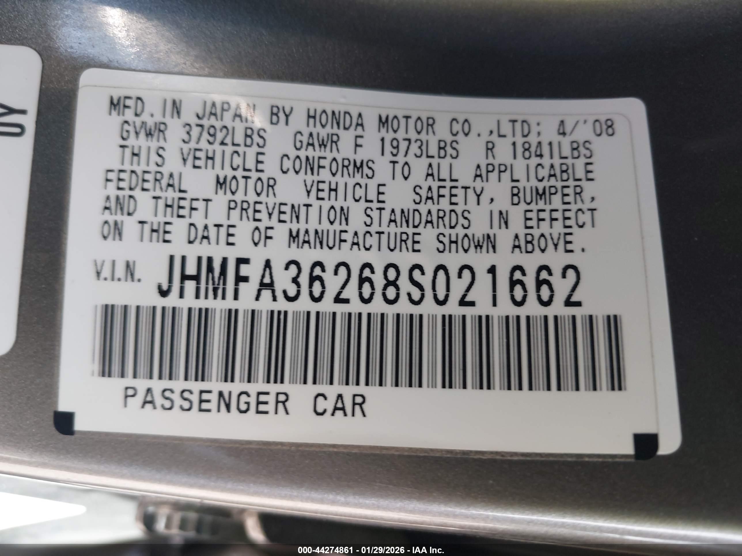 HONDA CIVIC image 9