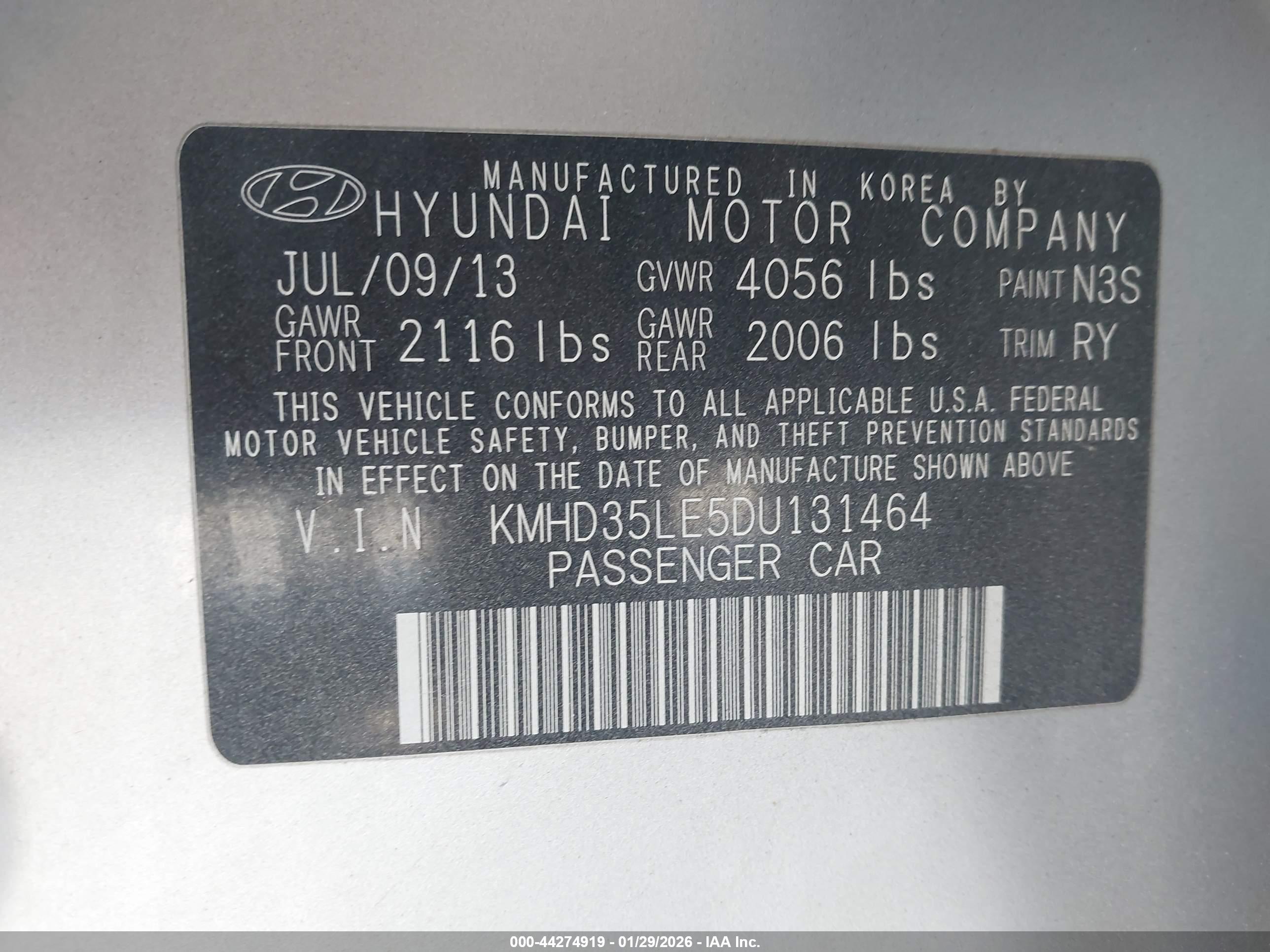HYUNDAI ELANTRA image 9