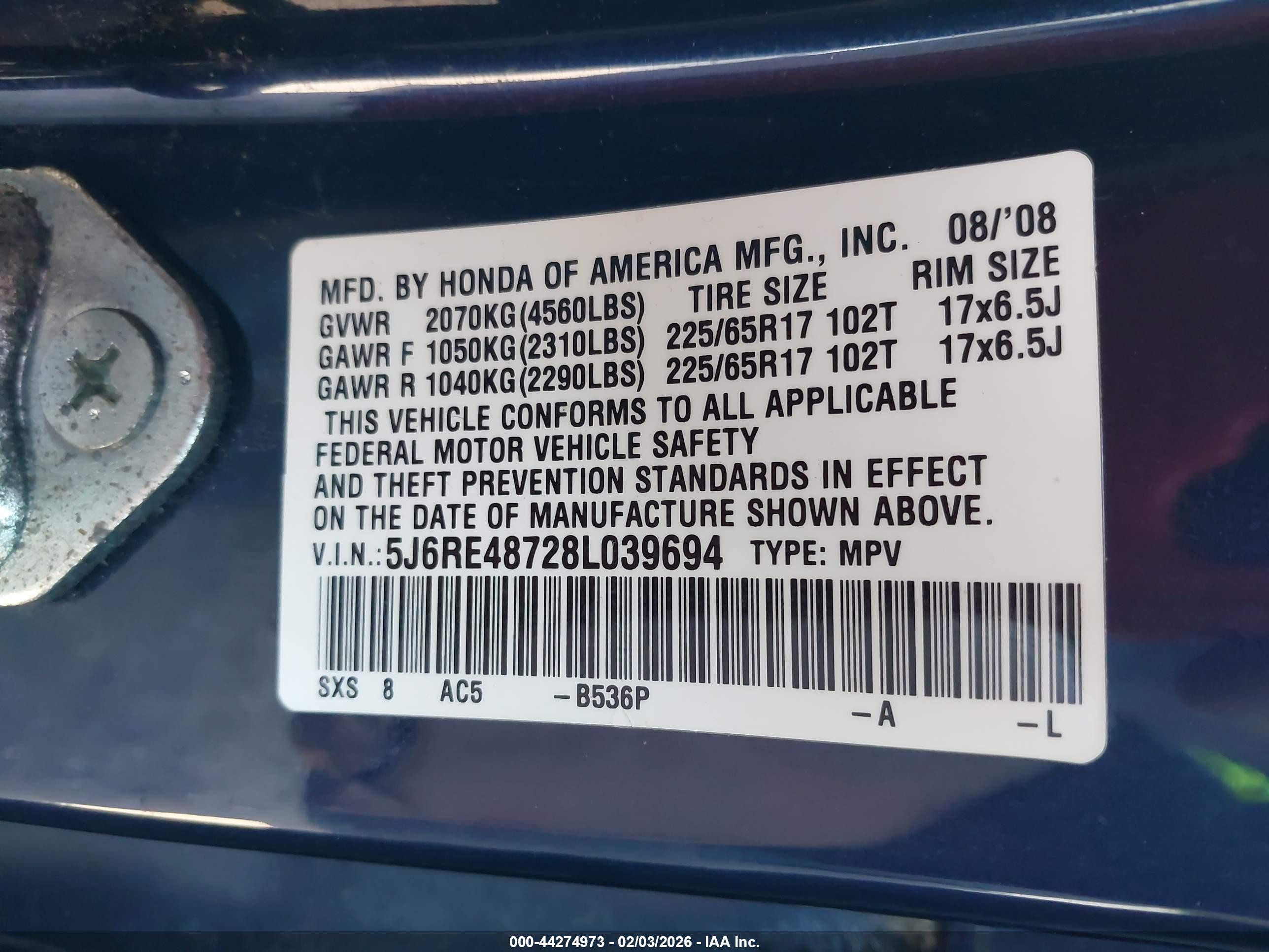 HONDA CR-V image 9