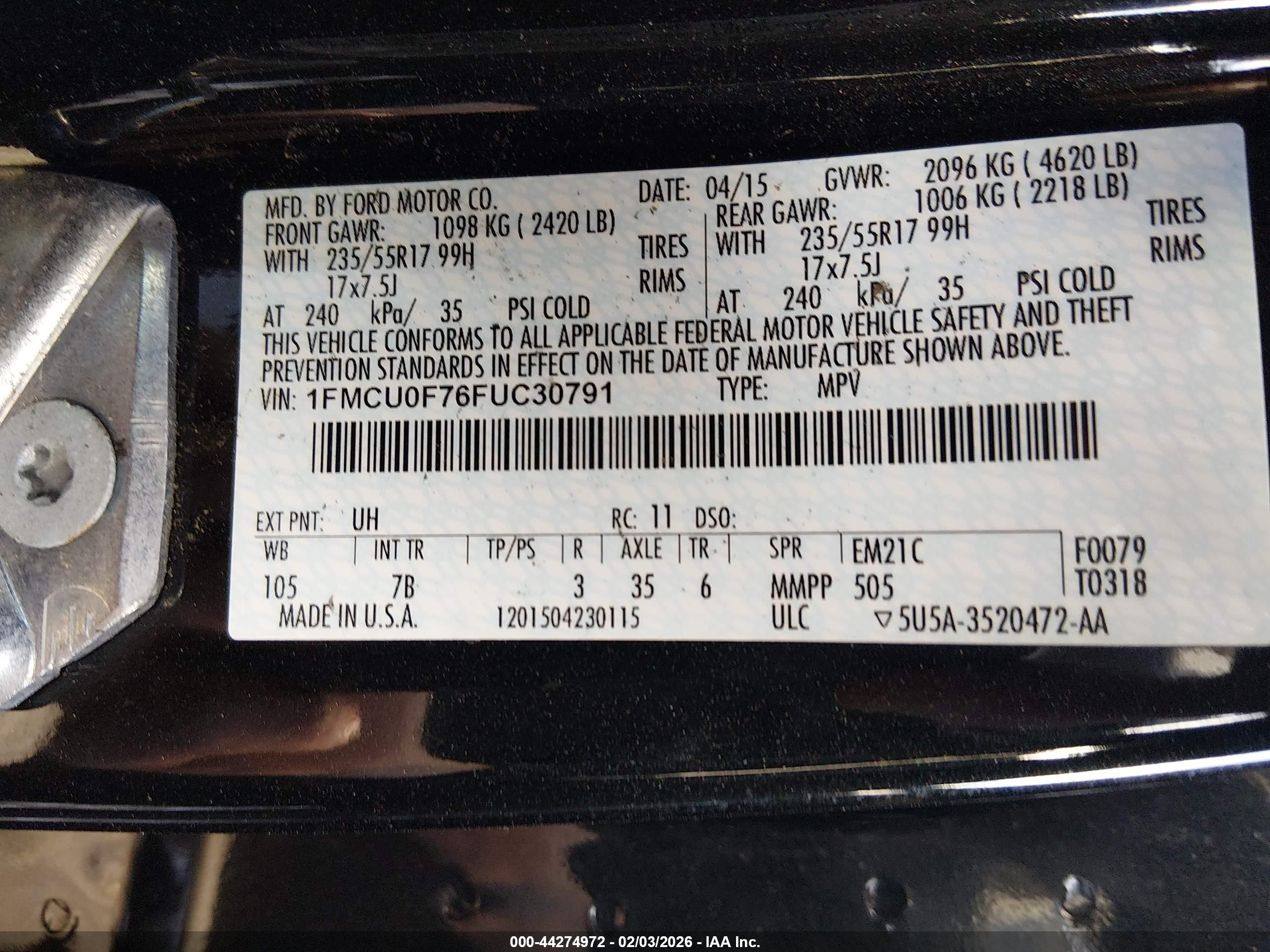 FORD ESCAPE image 9