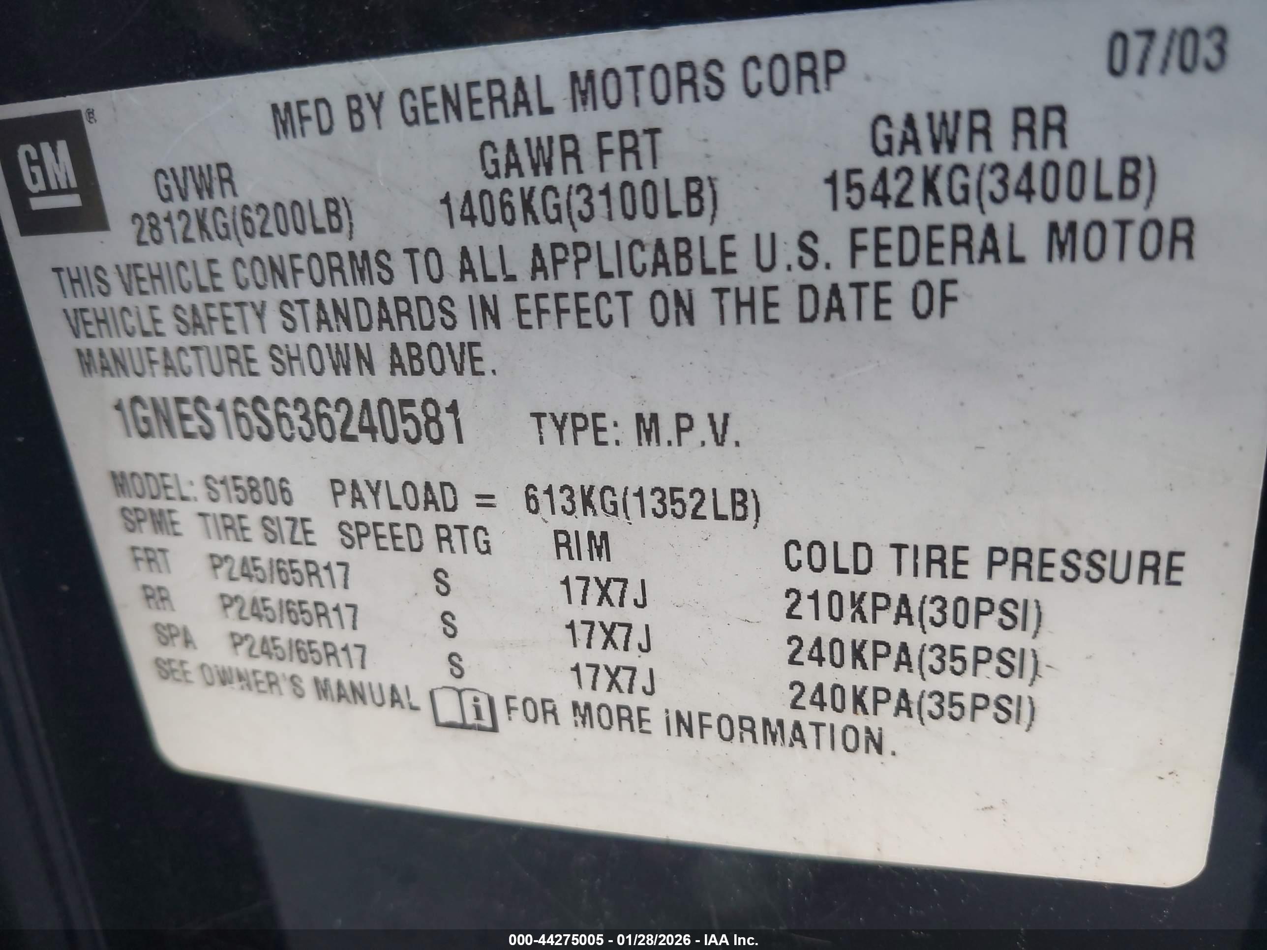 CHEVROLET TRAILBLAZER image 9