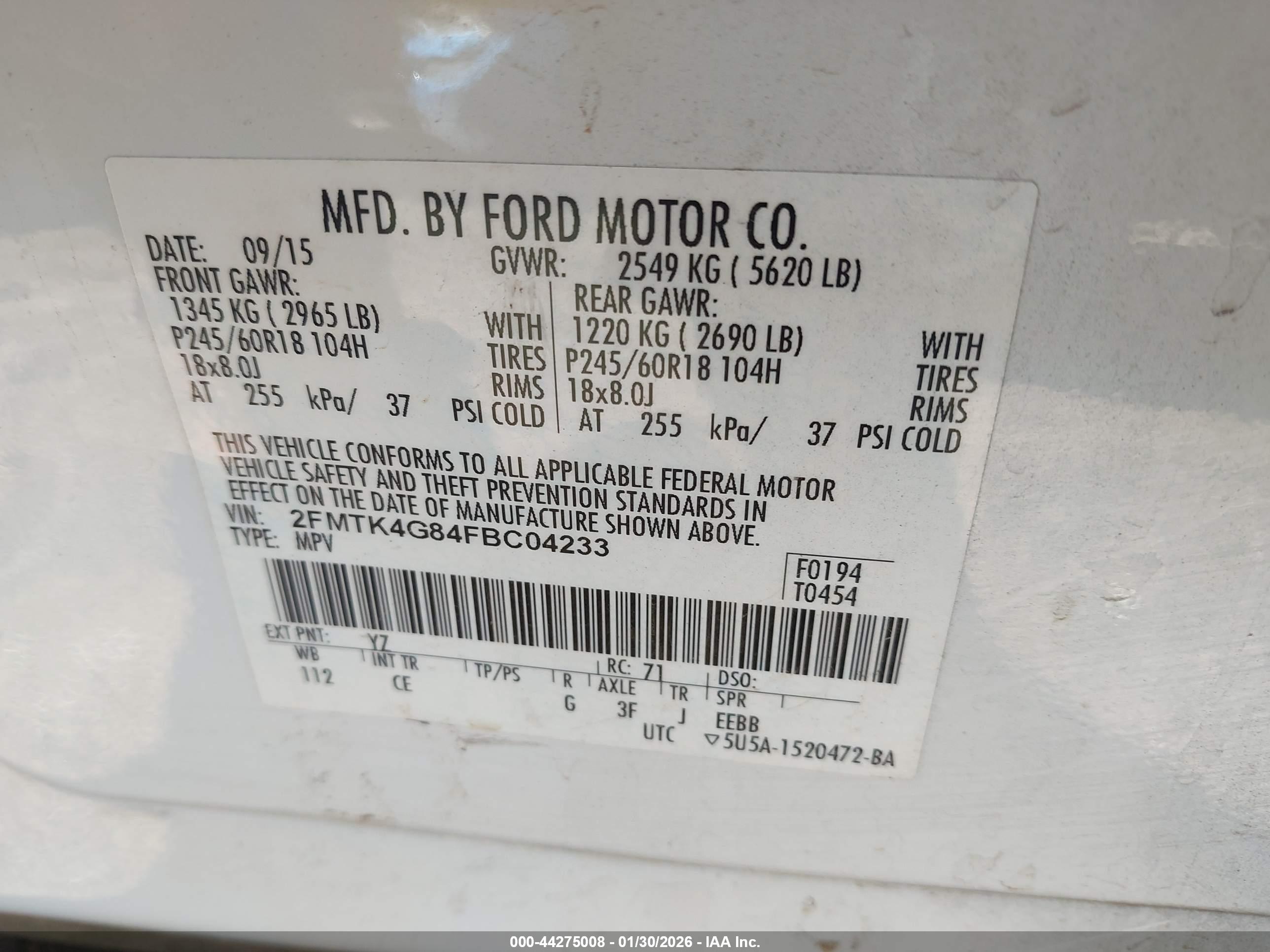 FORD EDGE image 9