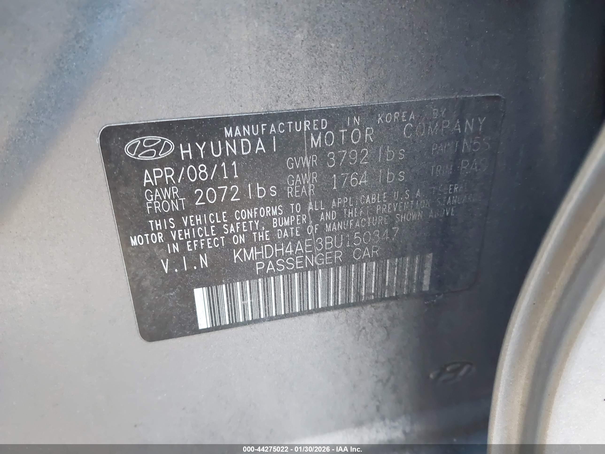 HYUNDAI ELANTRA image 9