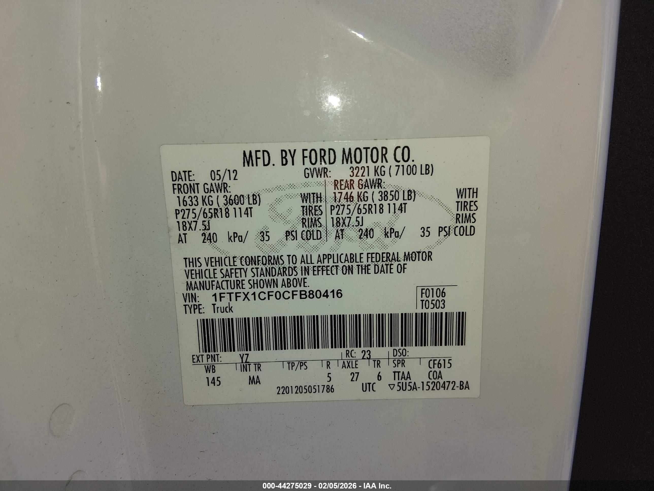 FORD F-150 image 9