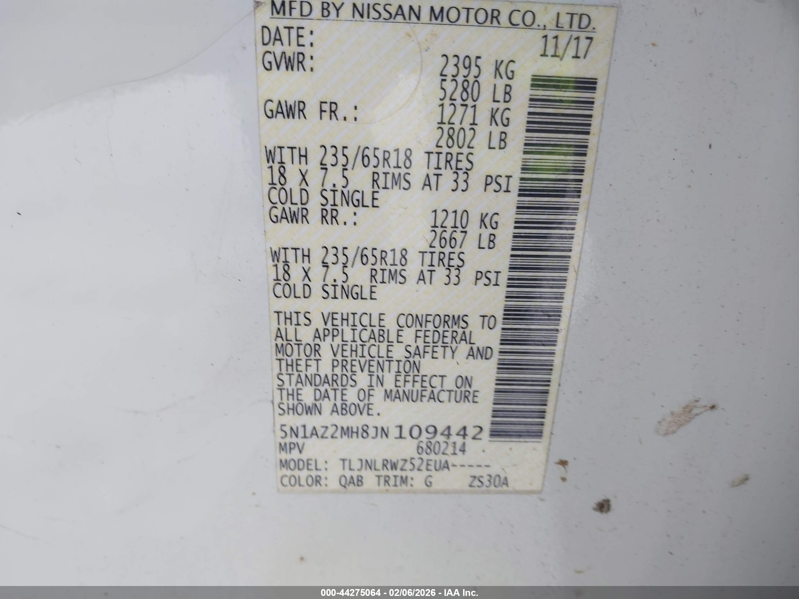 NISSAN MURANO image 9