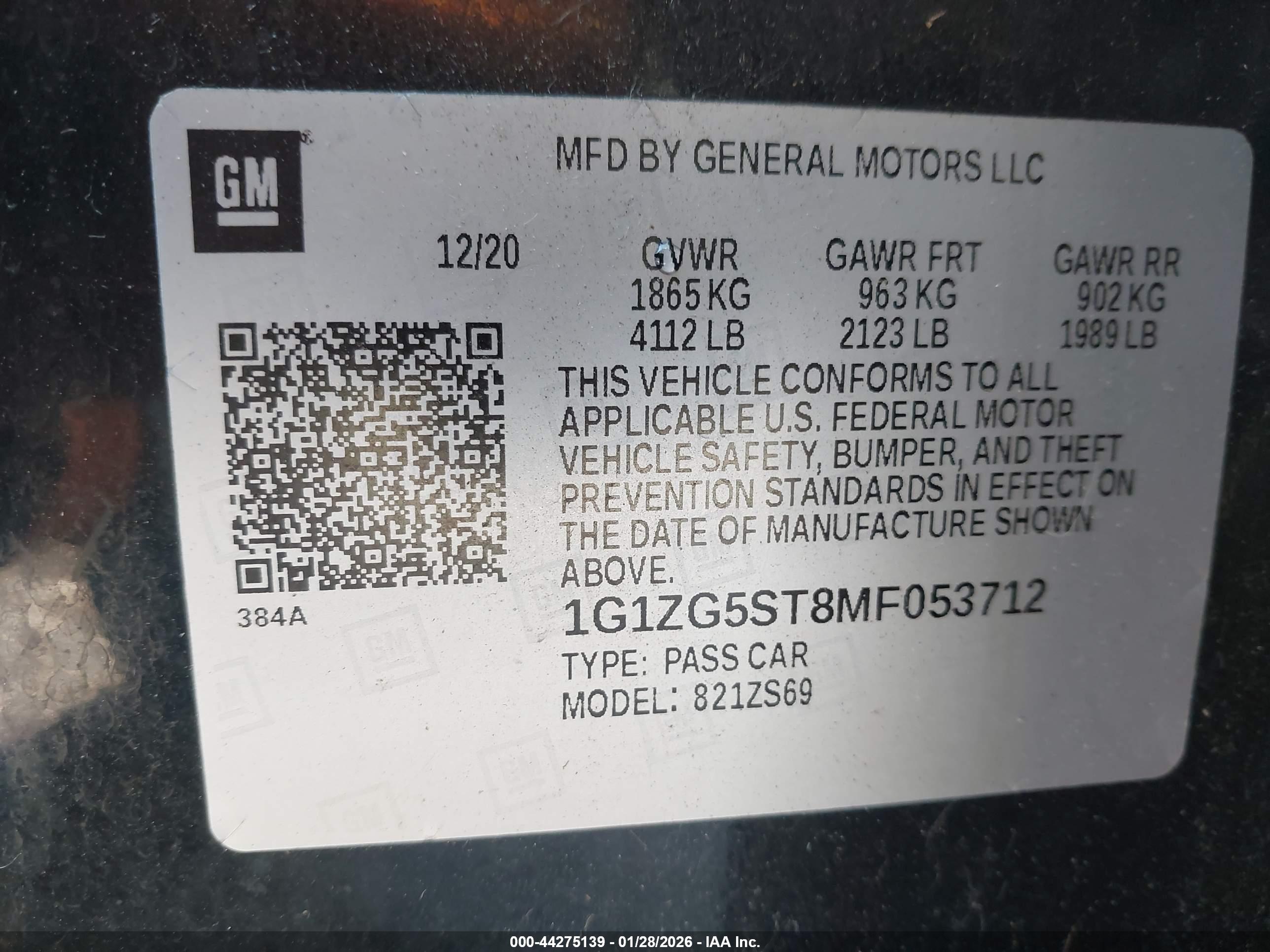 CHEVROLET MALIBU image 9