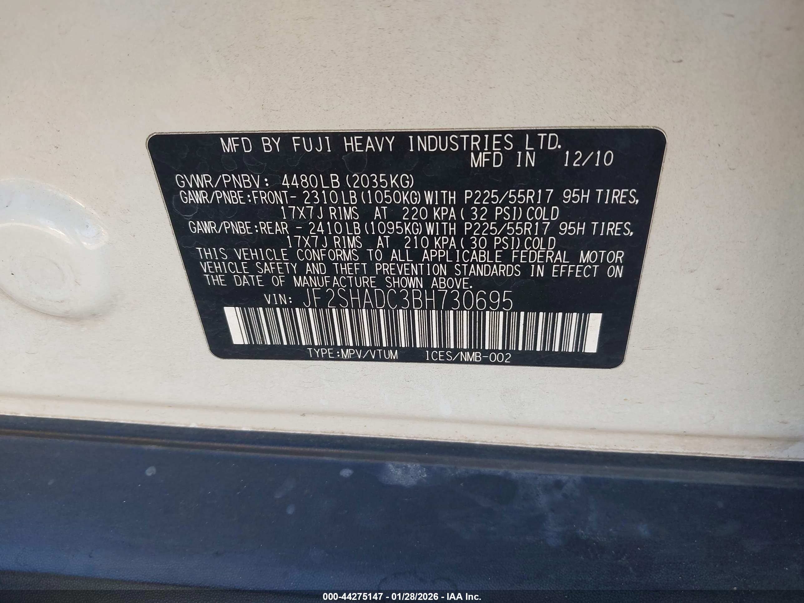 SUBARU FORESTER image 9