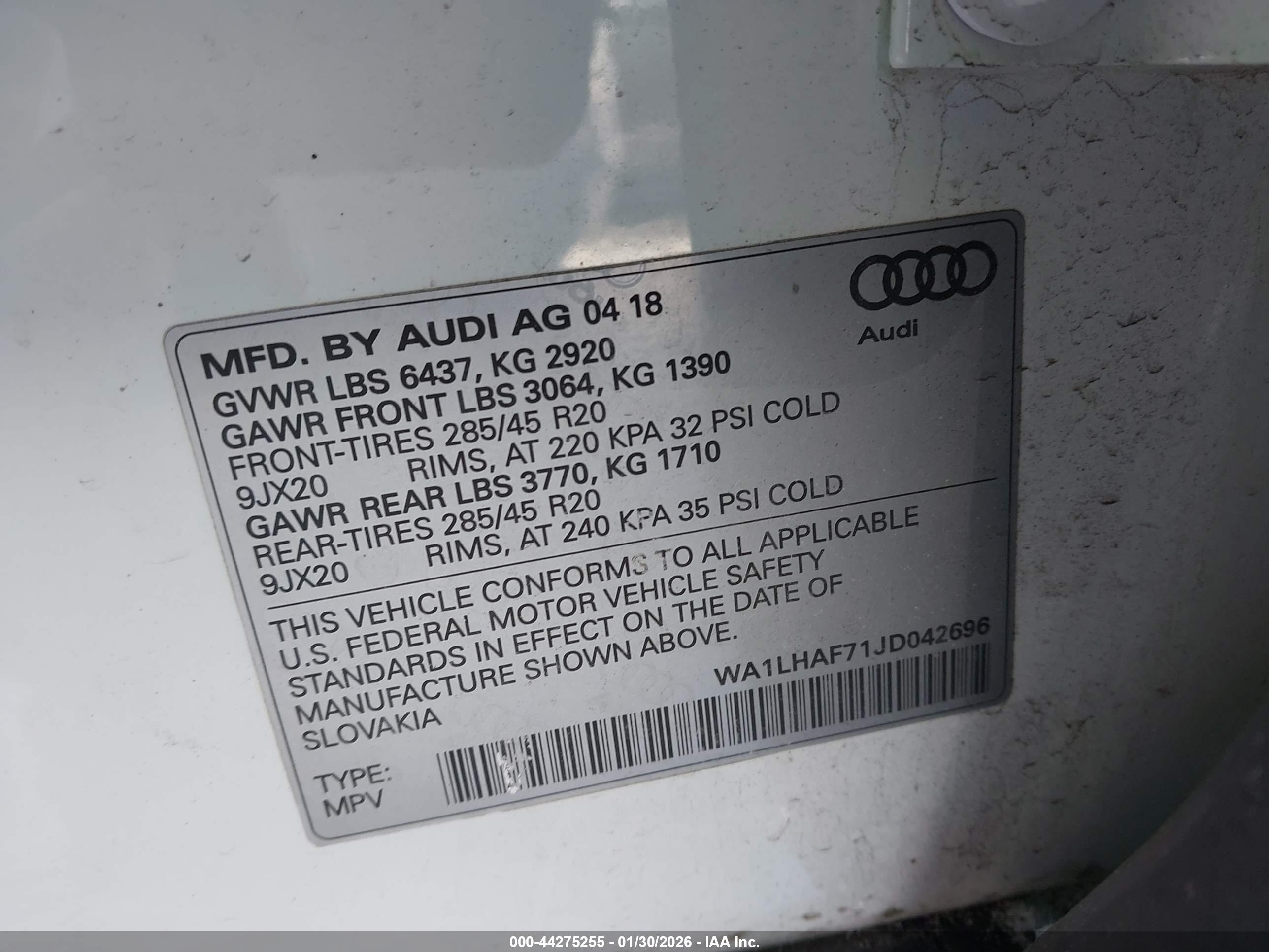 AUDI Q7 image 9