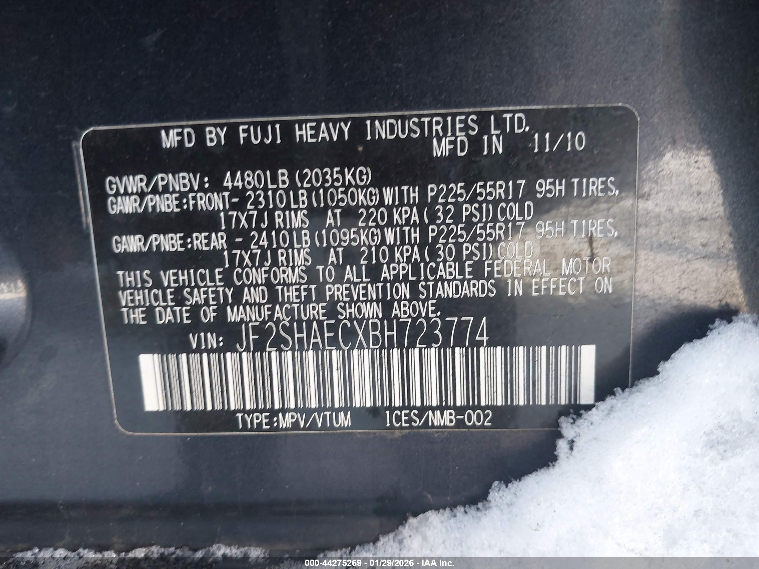 SUBARU FORESTER image 9