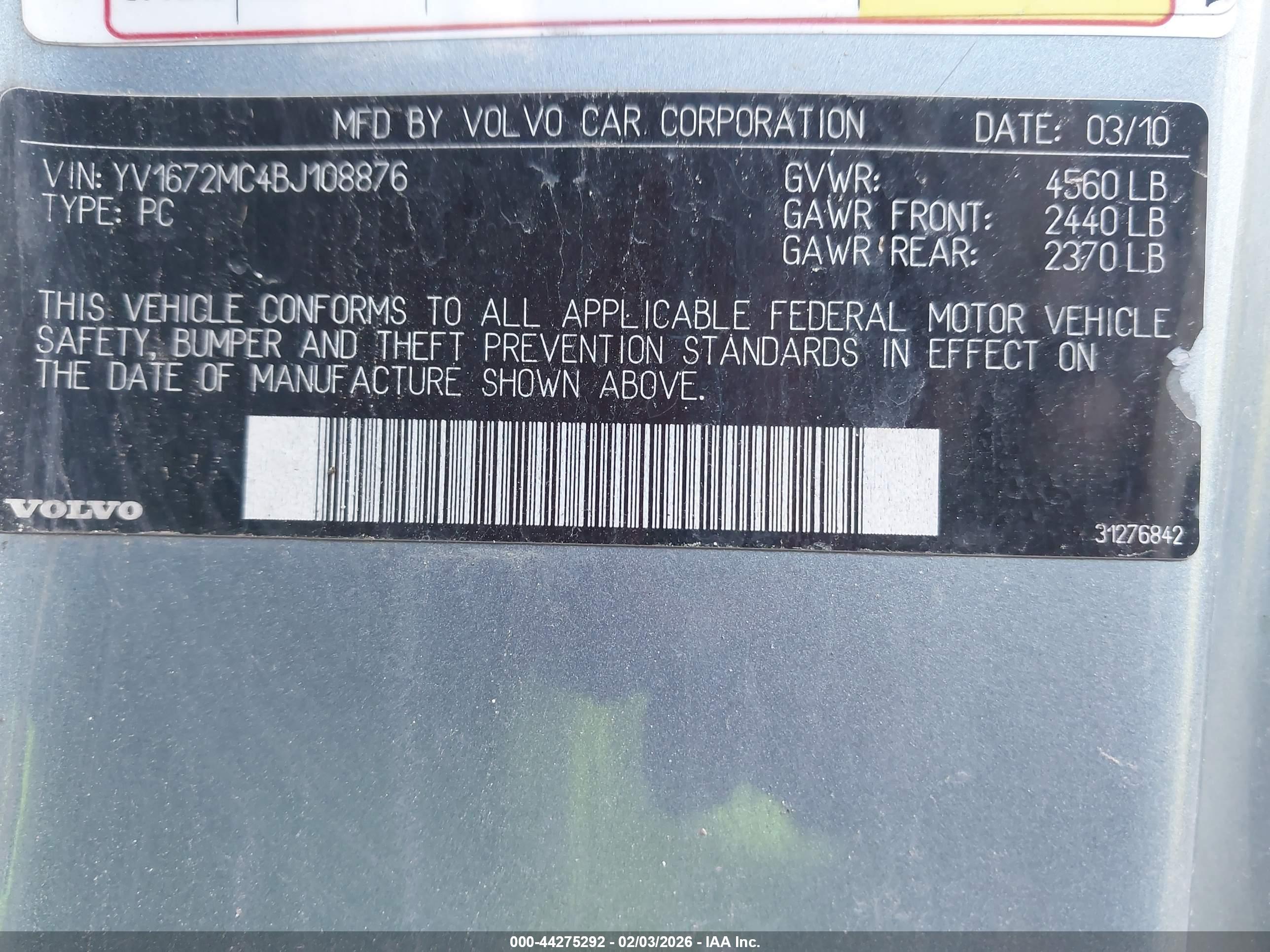 VOLVO C70 image 9