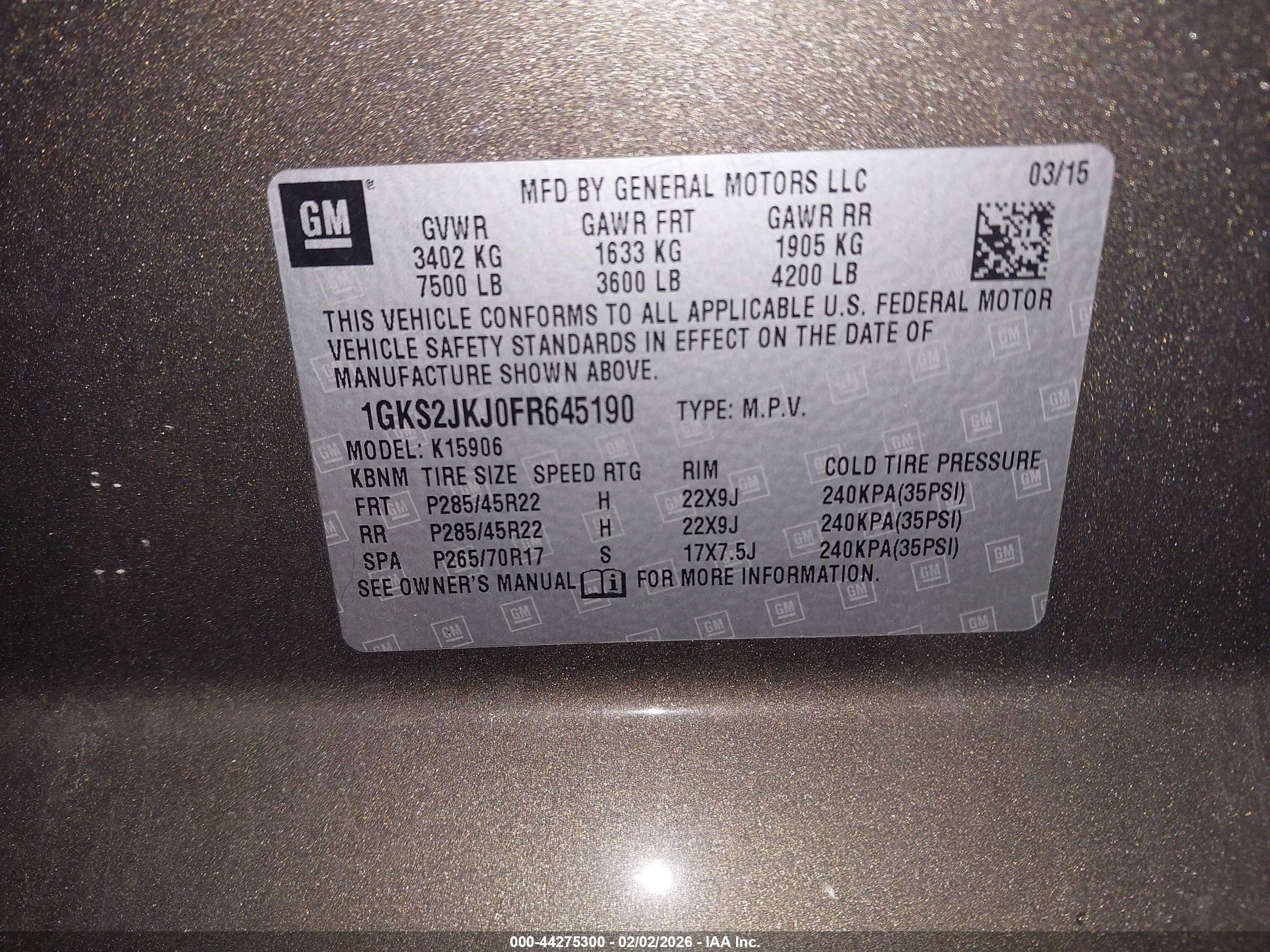 GMC YUKON image 9