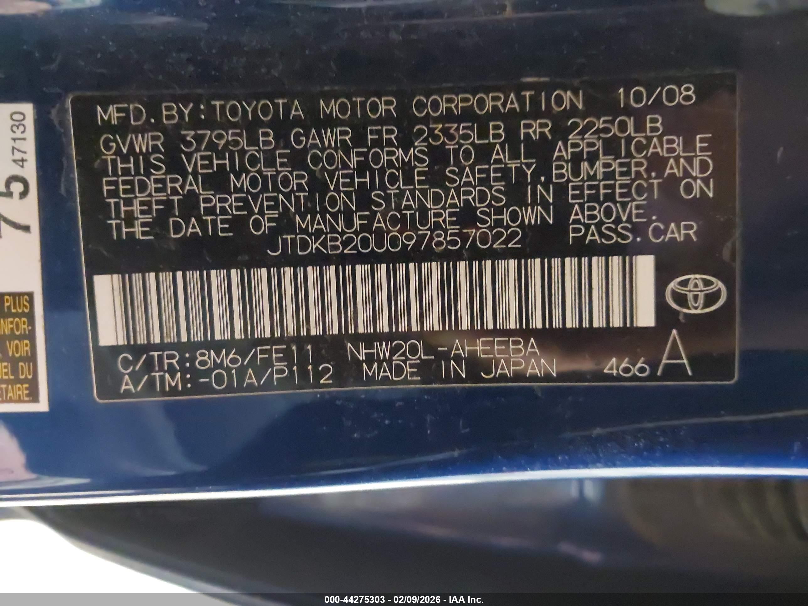 TOYOTA PRIUS image 9