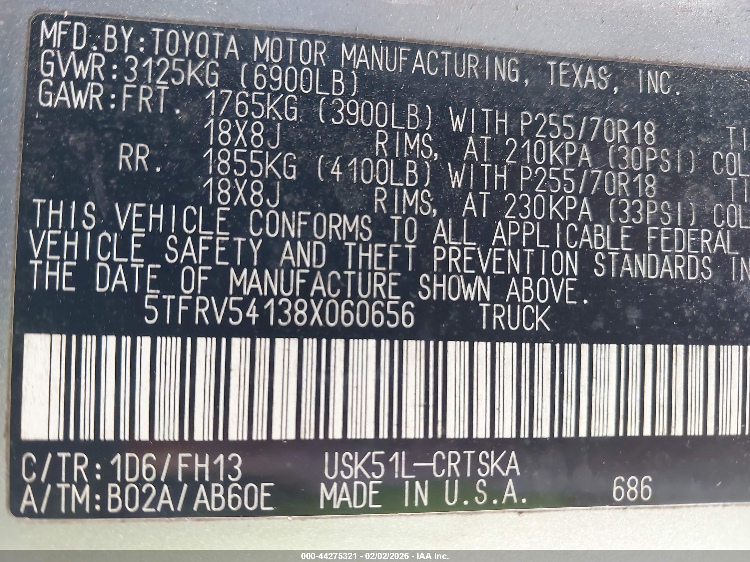 TOYOTA TUNDRA image 9