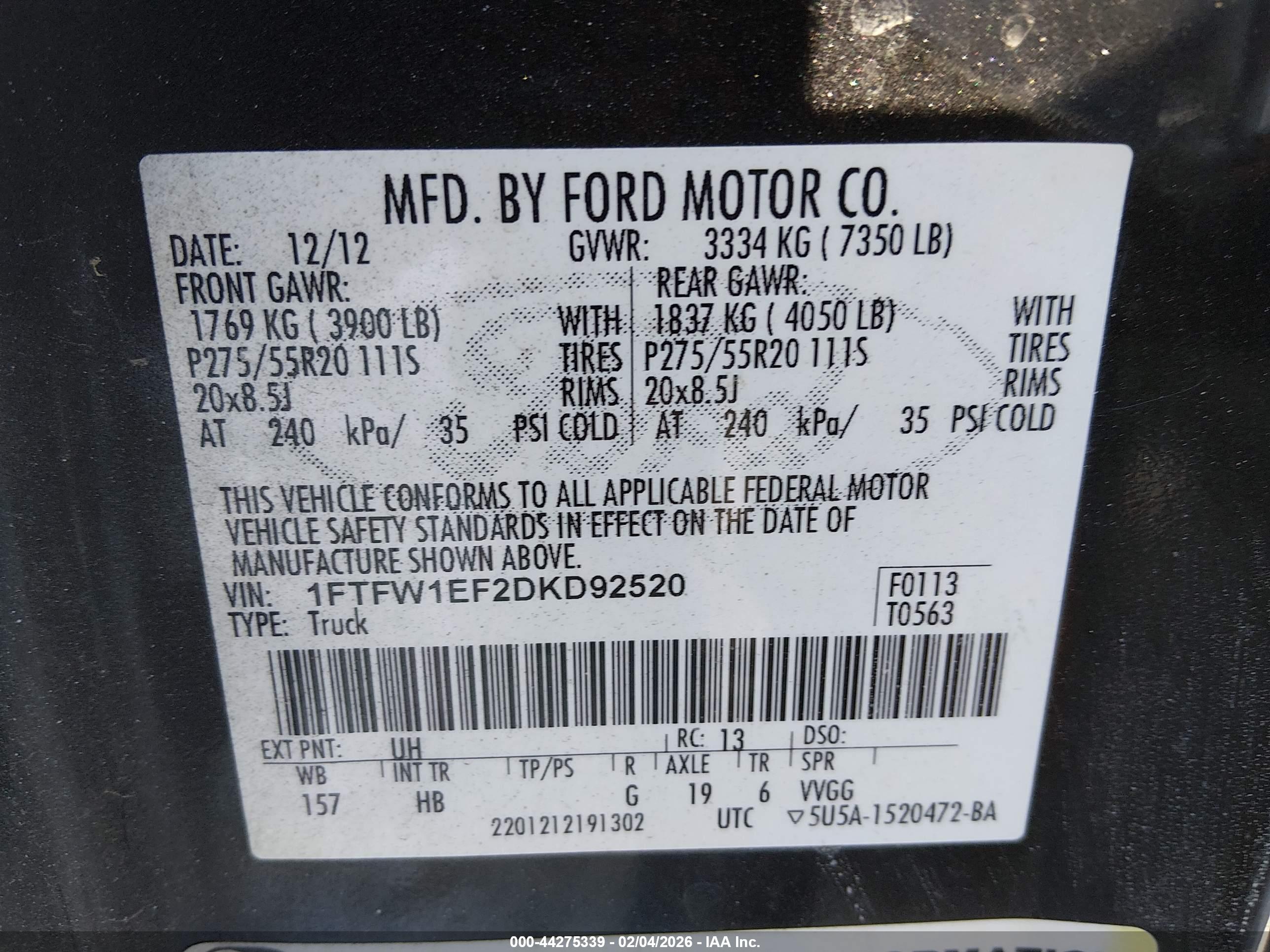 FORD F-150 image 9