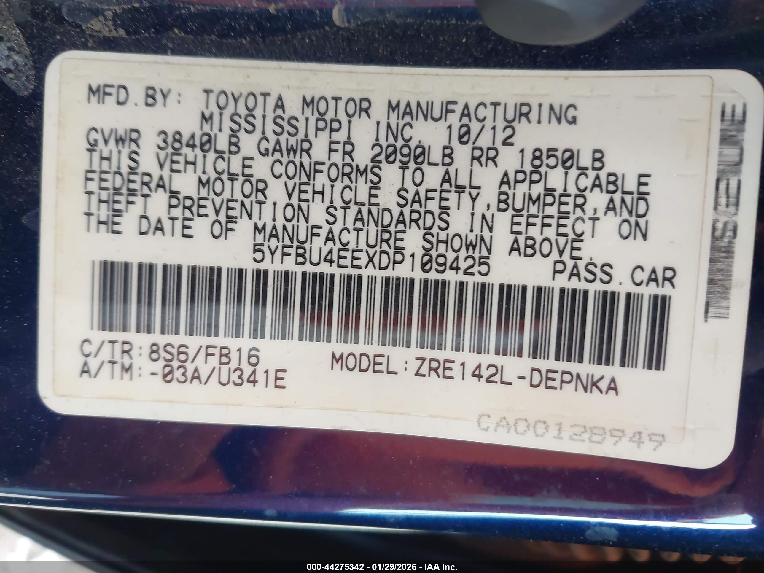 TOYOTA COROLLA image 9