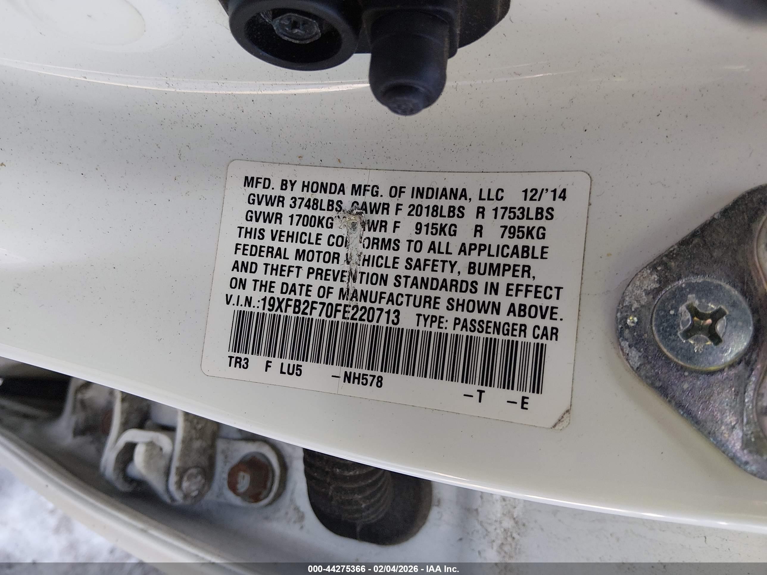 HONDA CIVIC image 9