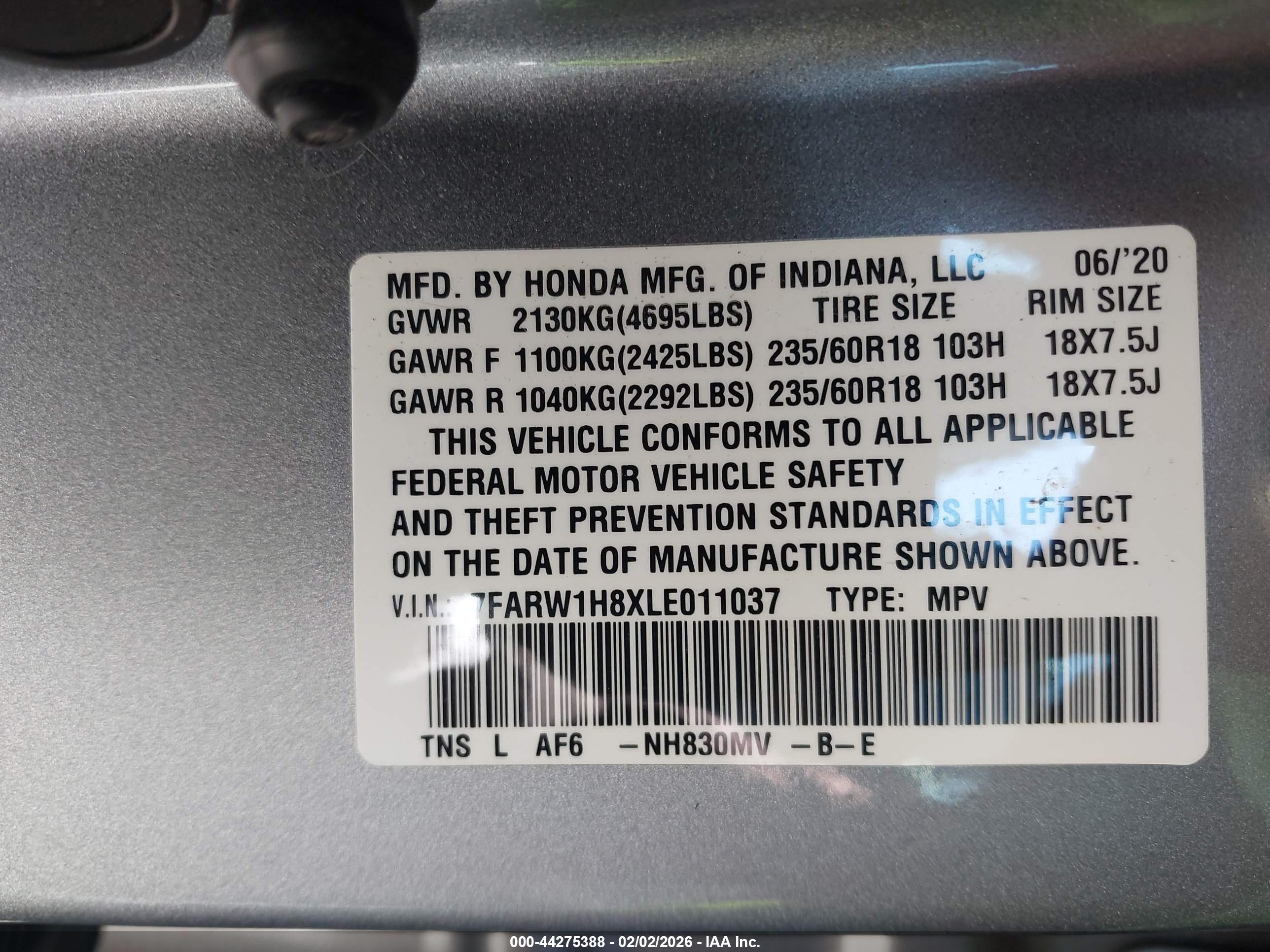 HONDA CR-V image 9