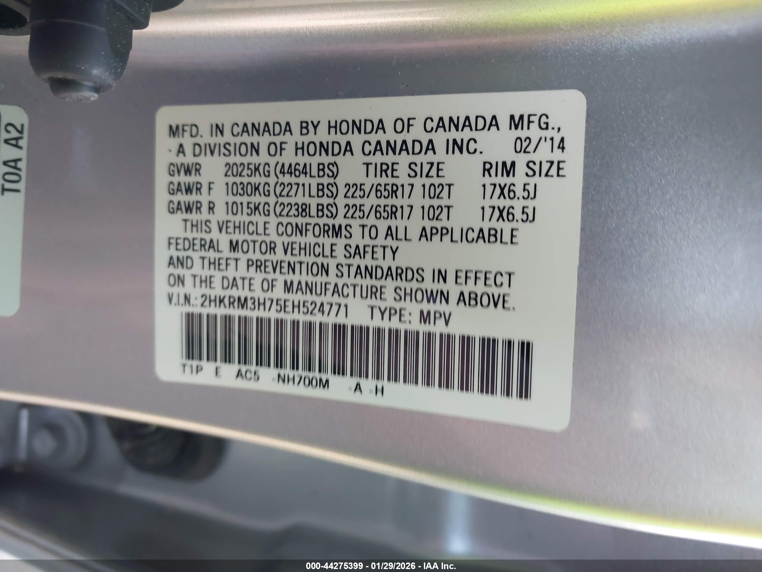 HONDA CR-V image 9