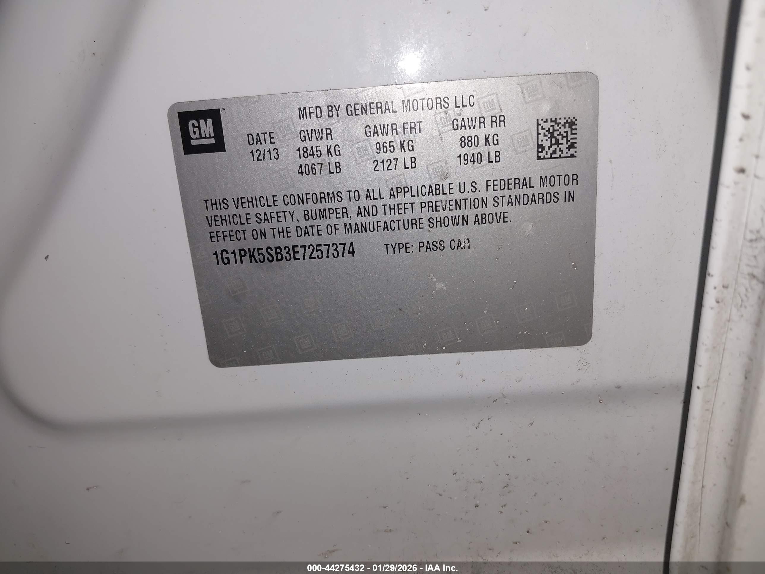 CHEVROLET CRUZE image 9