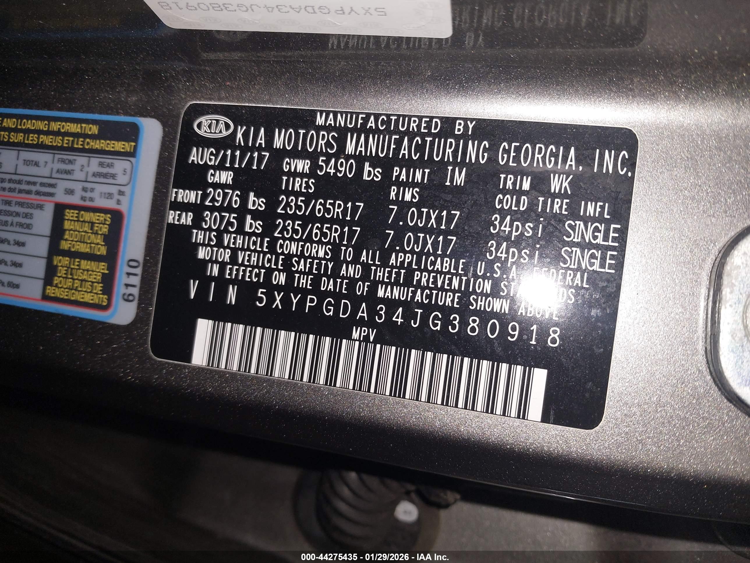 KIA SORENTO image 9