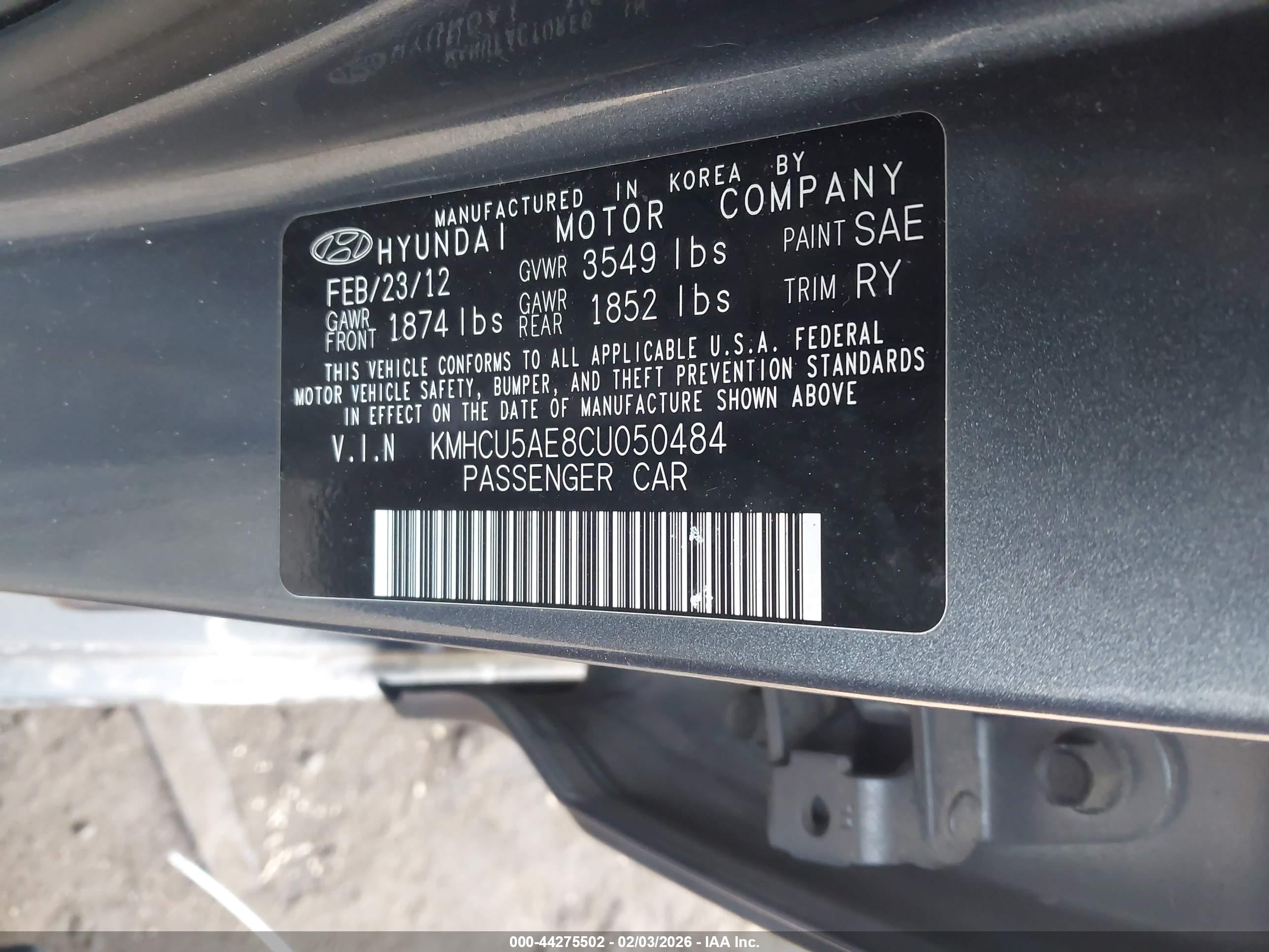 HYUNDAI ACCENT image 9