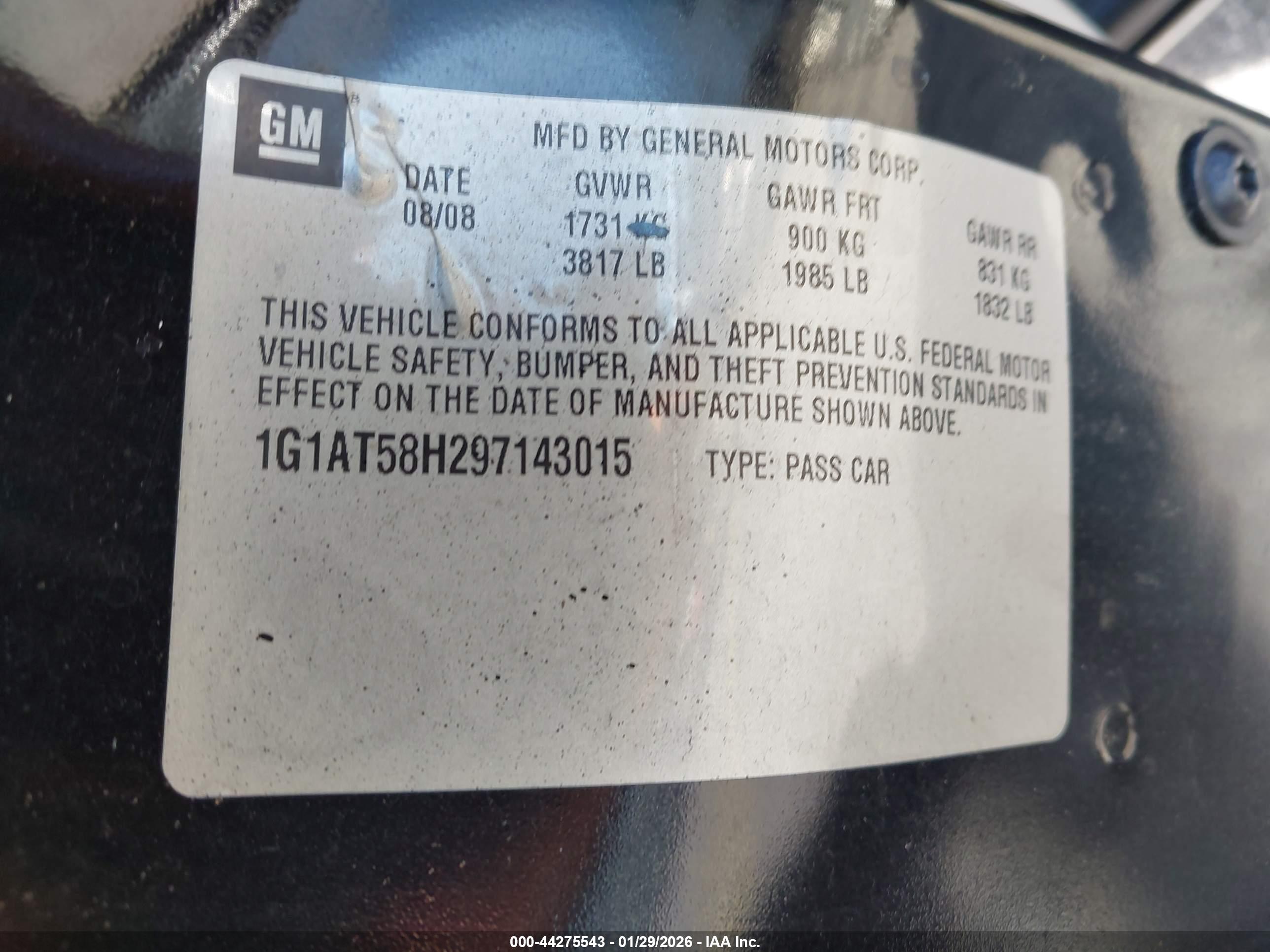 CHEVROLET COBALT image 9
