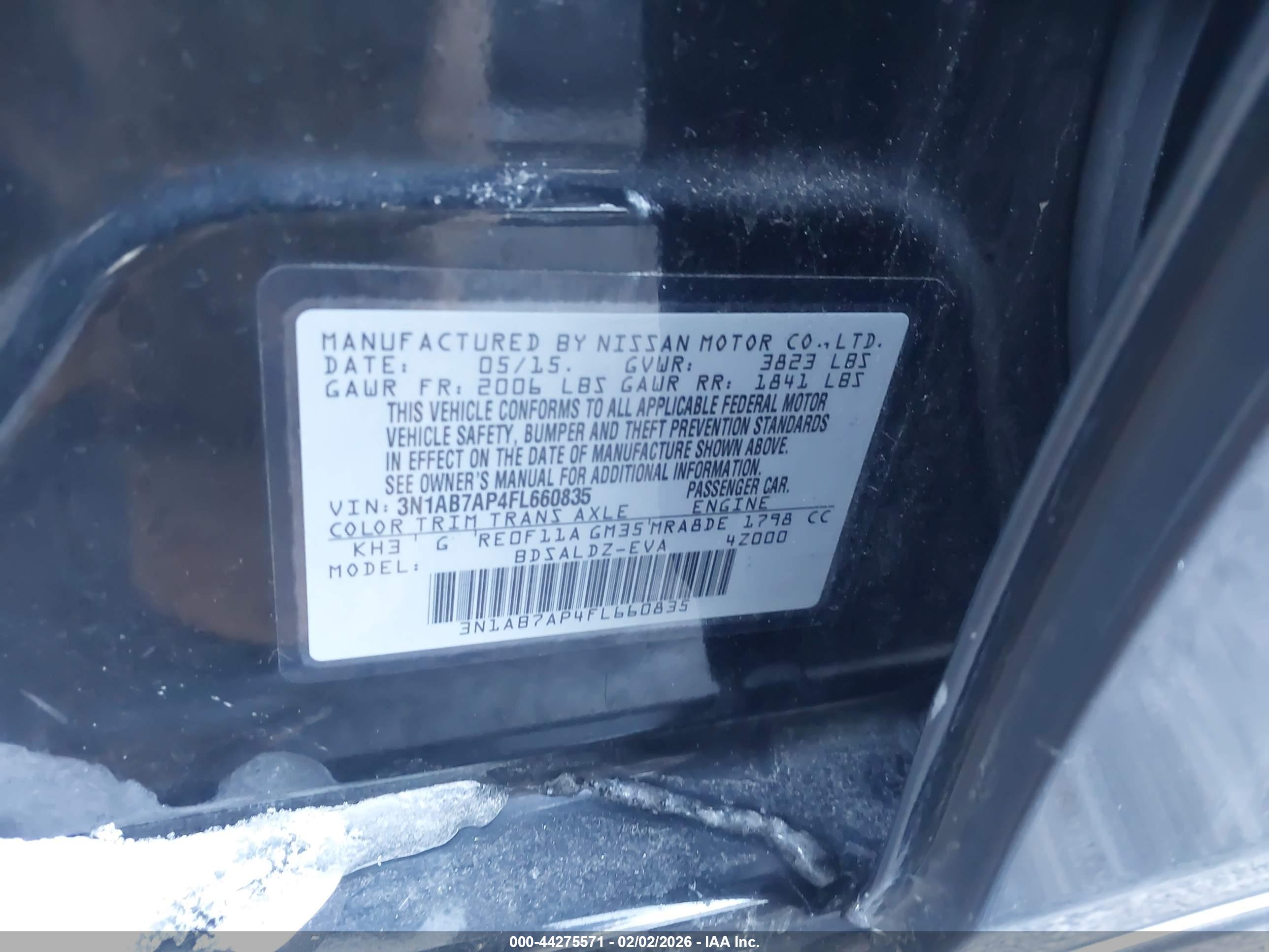 NISSAN SENTRA image 9