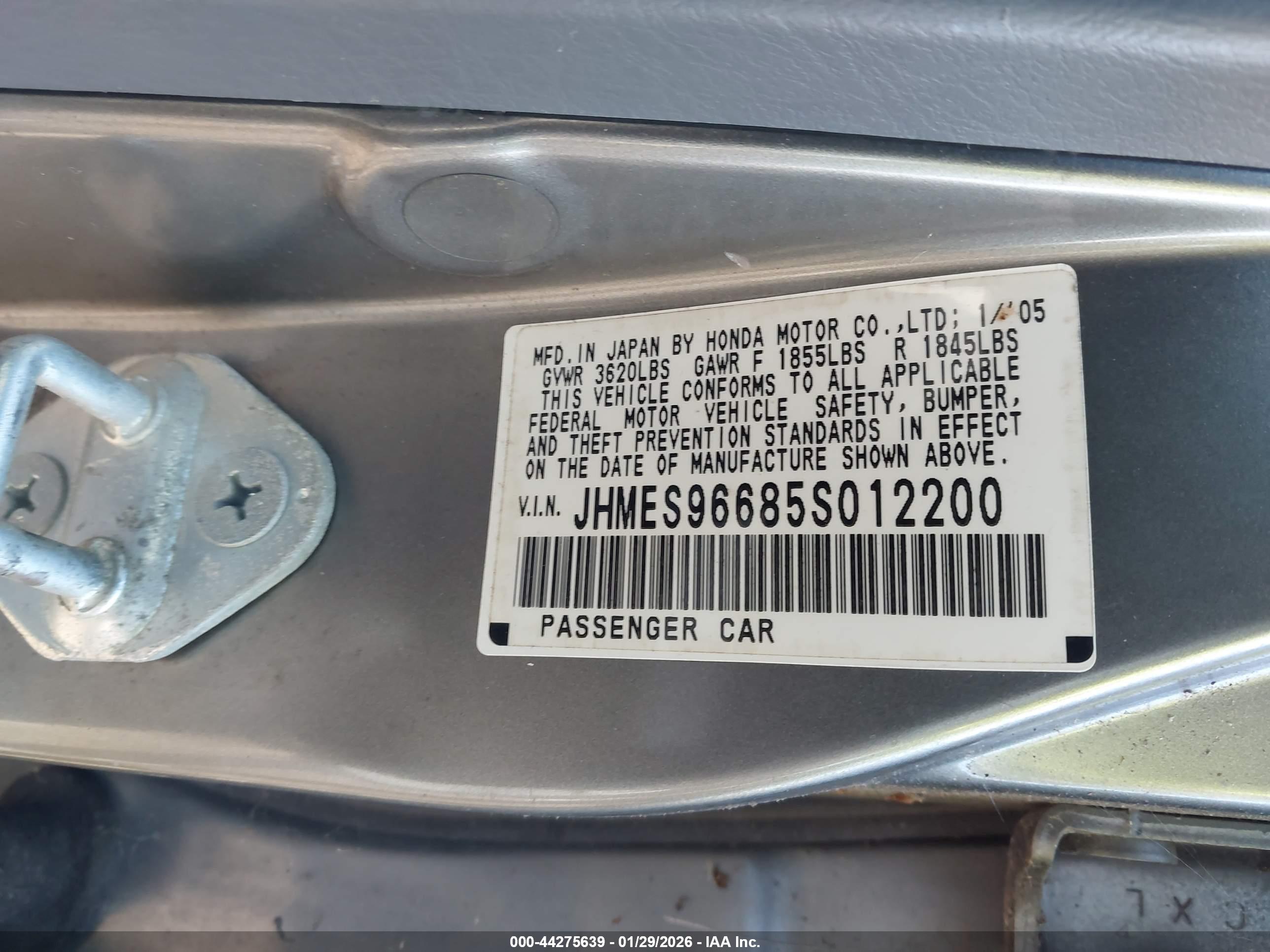 HONDA CIVIC image 9