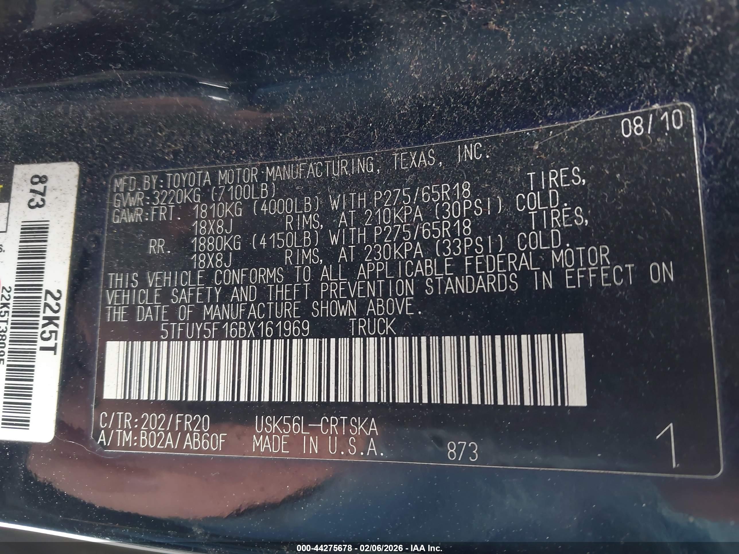 TOYOTA TUNDRA image 9