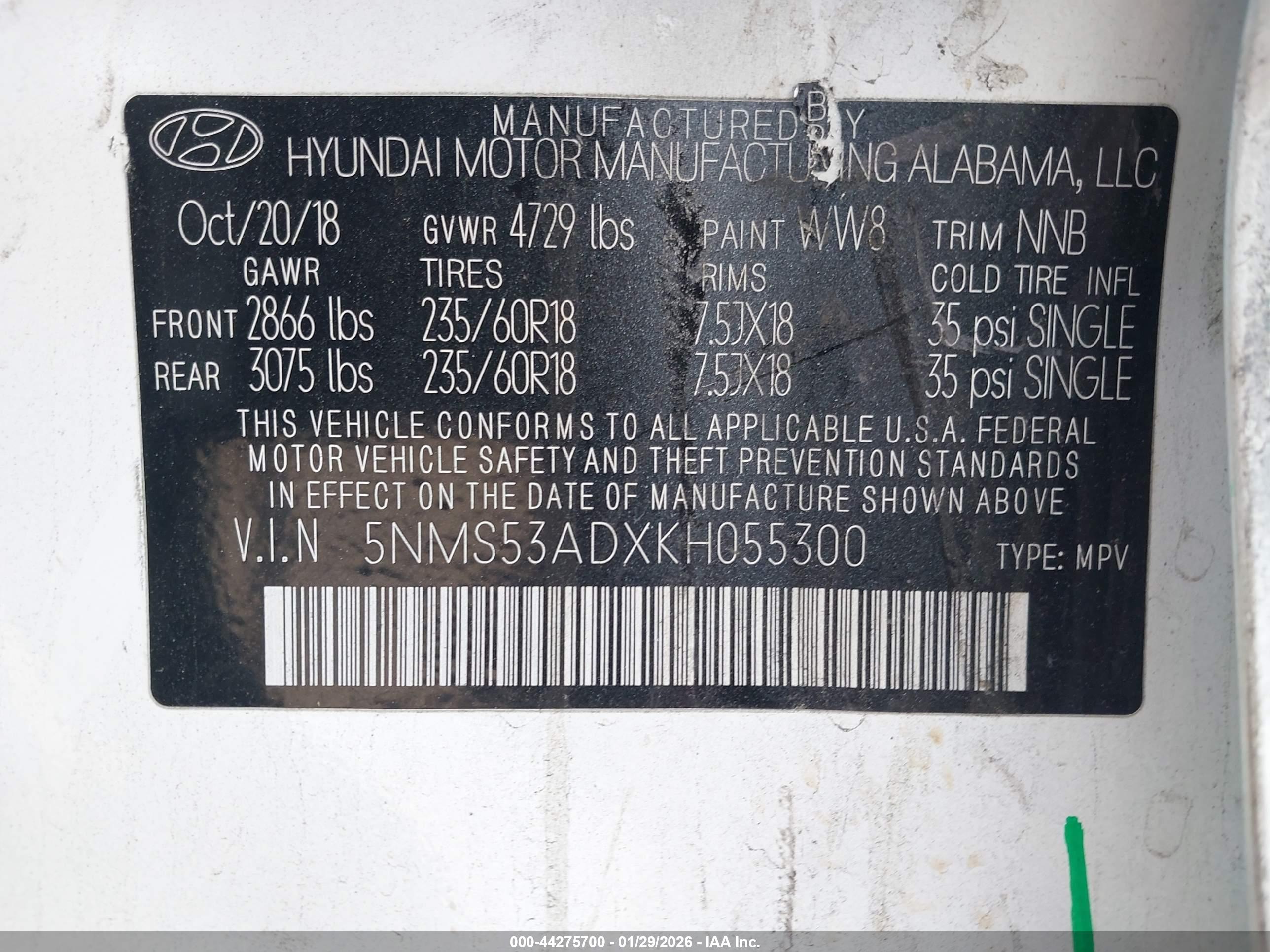 HYUNDAI SANTA image 9