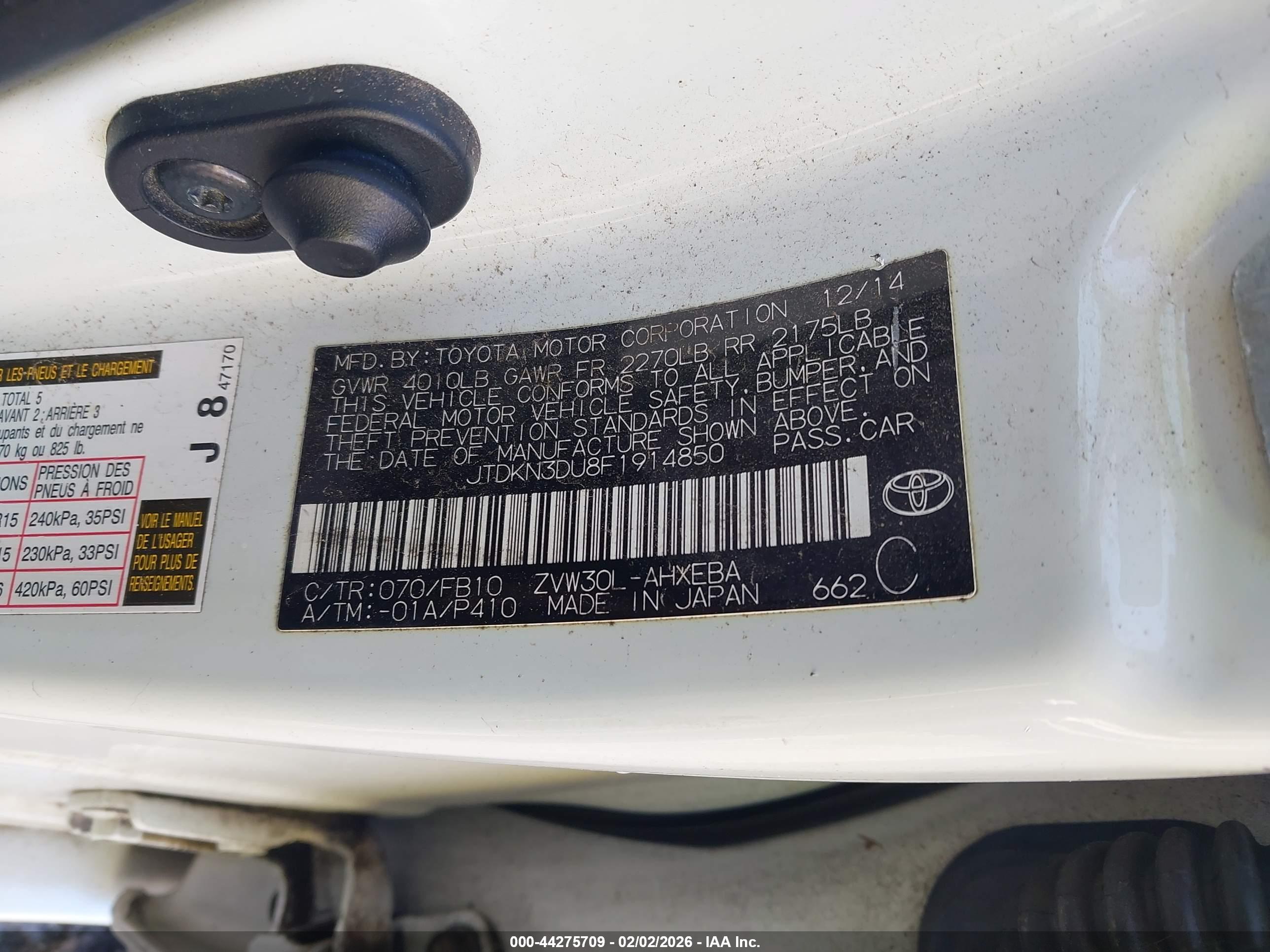 TOYOTA PRIUS image 9