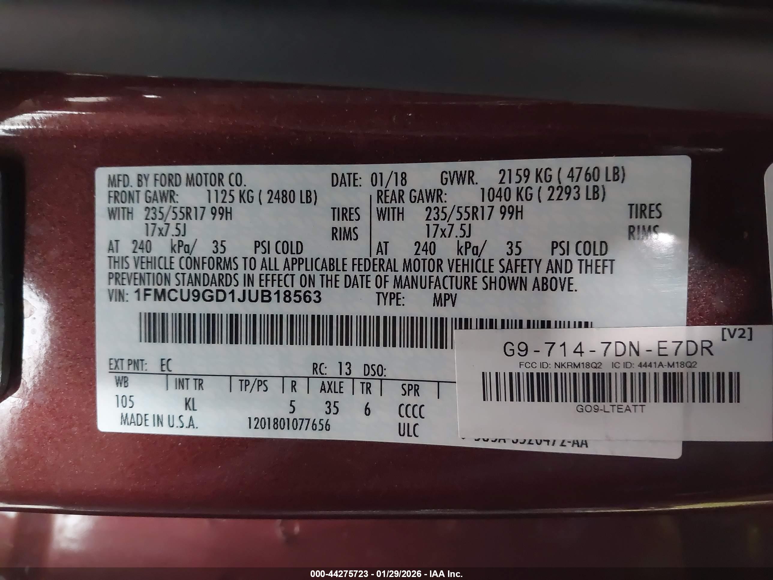 FORD ESCAPE image 9