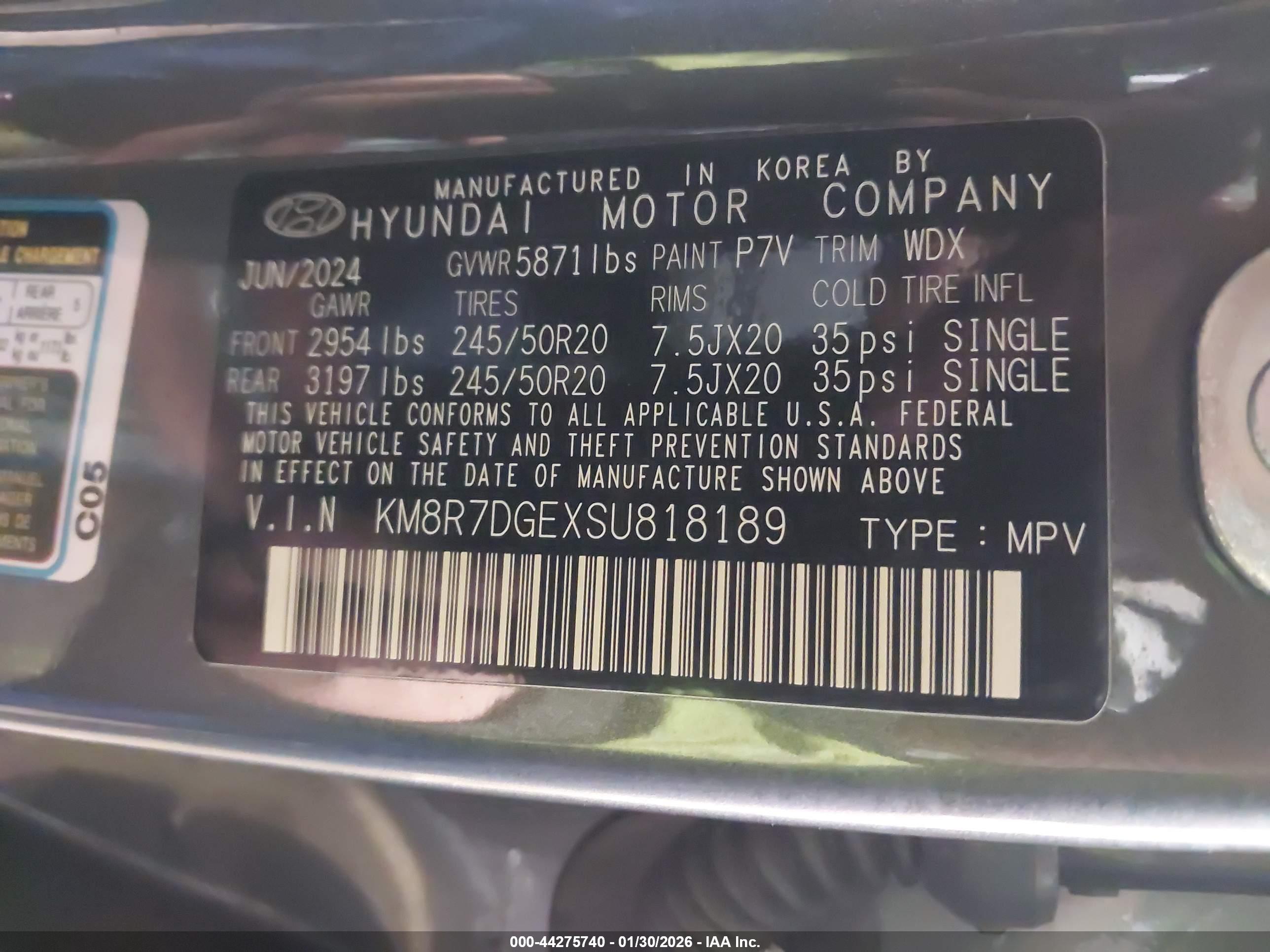 HYUNDAI PALISADE image 9
