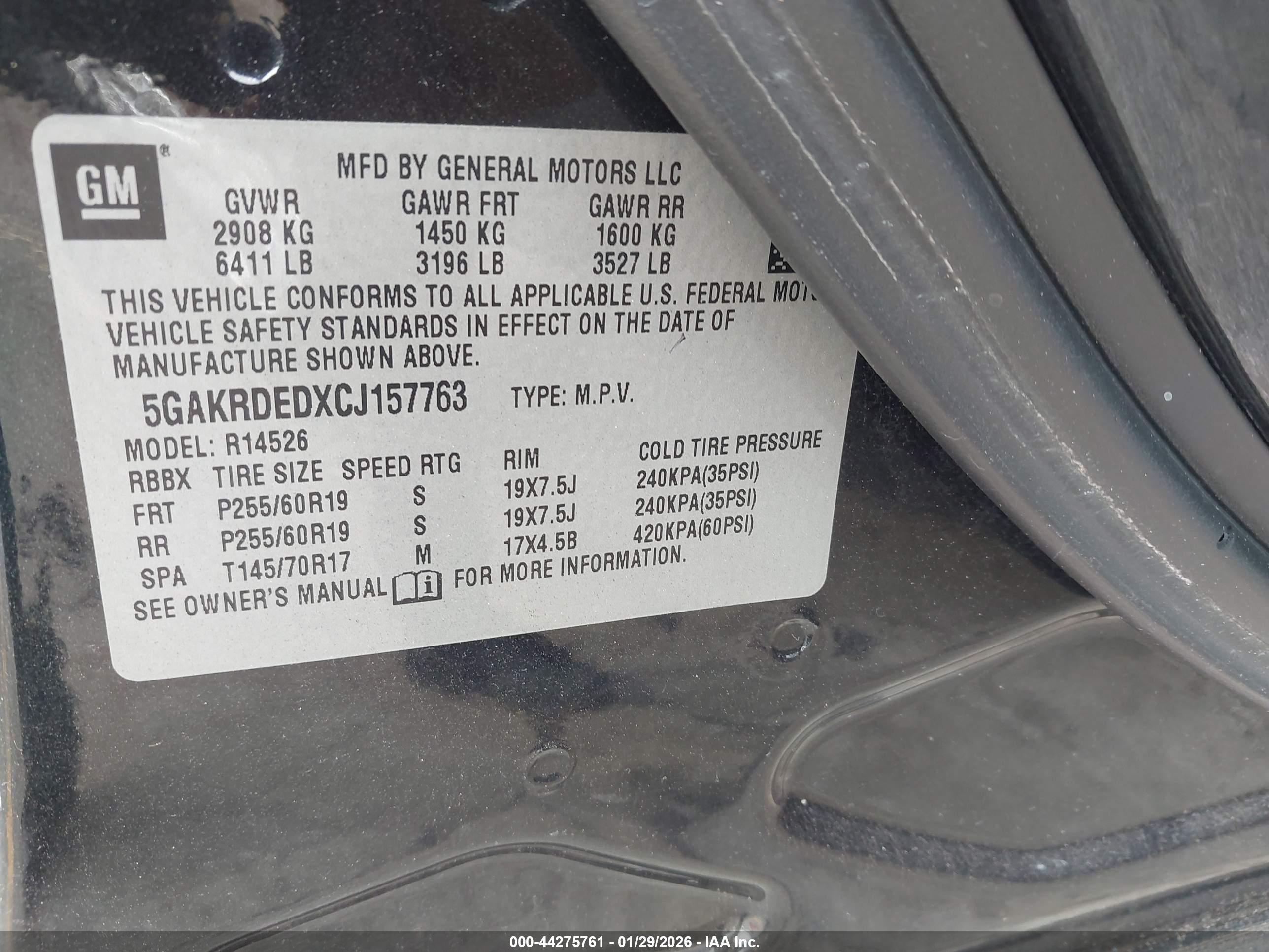BUICK ENCLAVE image 9