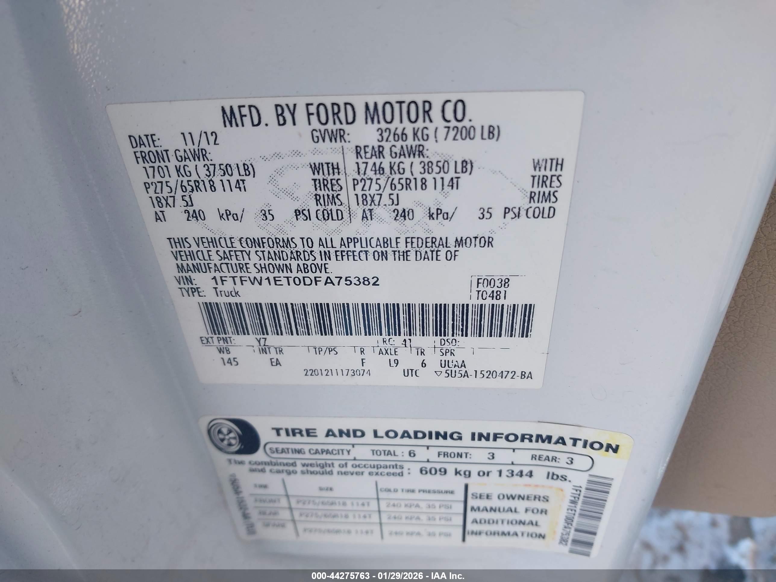 FORD F-150 image 9