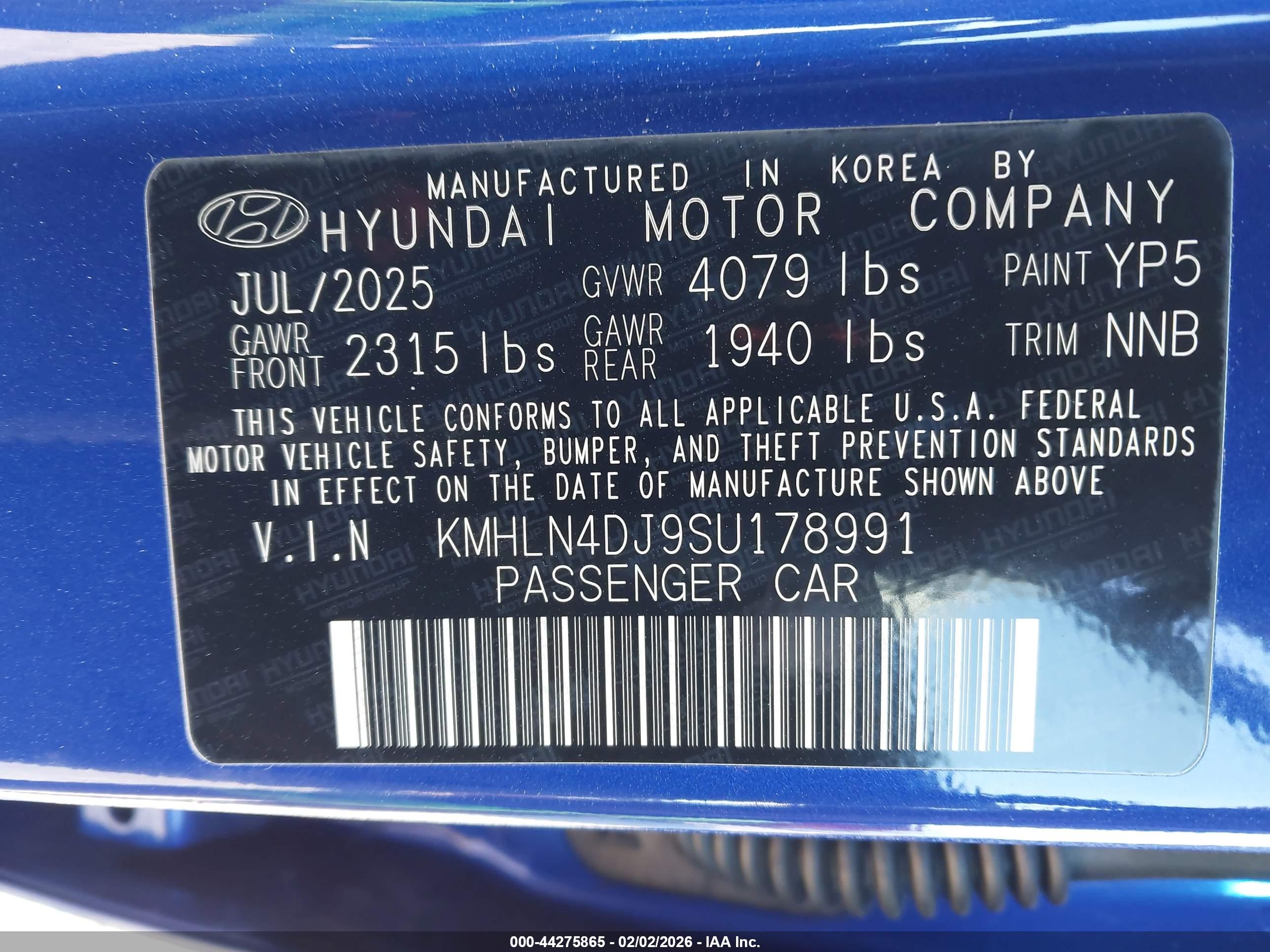 HYUNDAI ELANTRA image 9