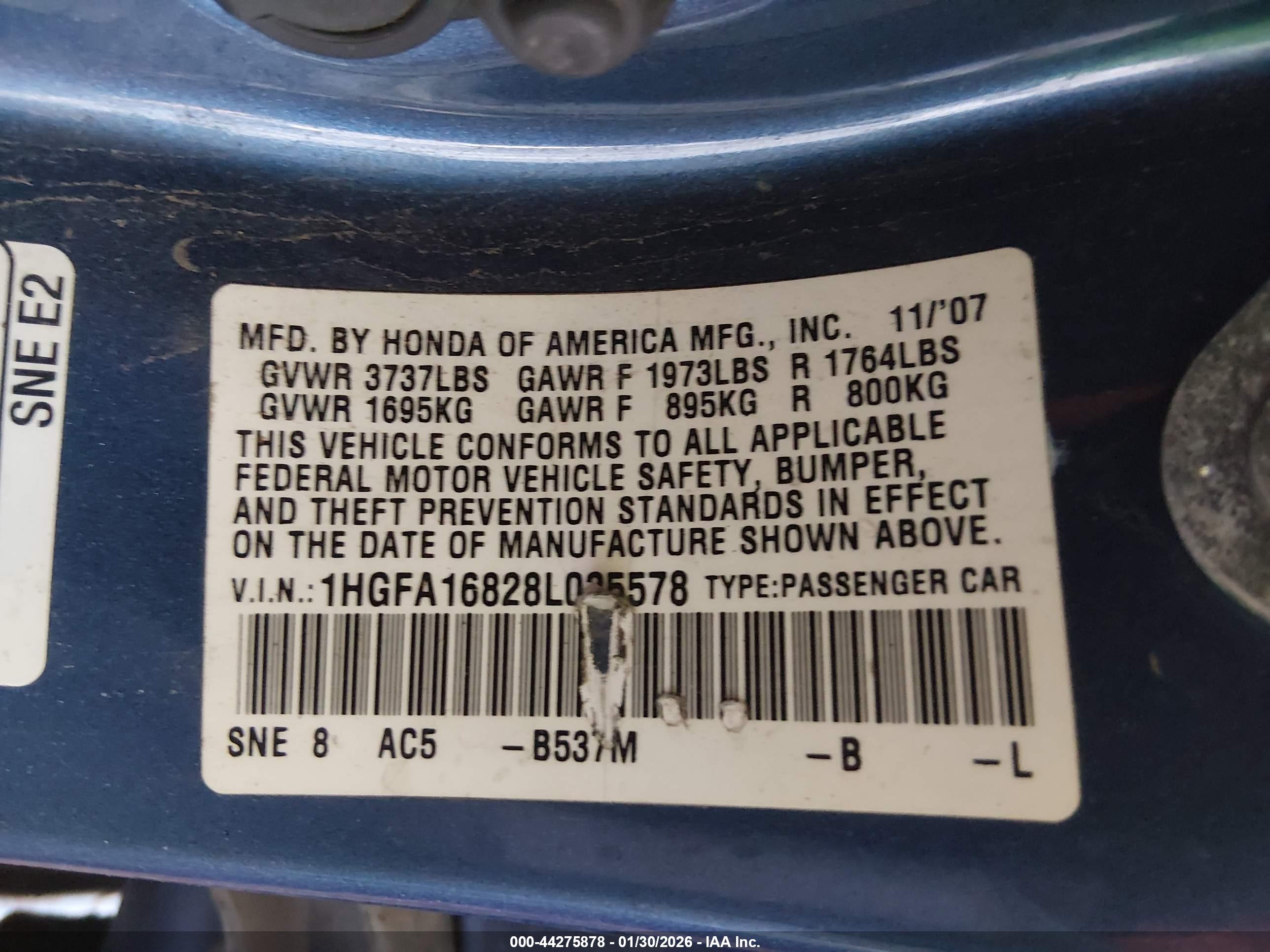 HONDA CIVIC image 9