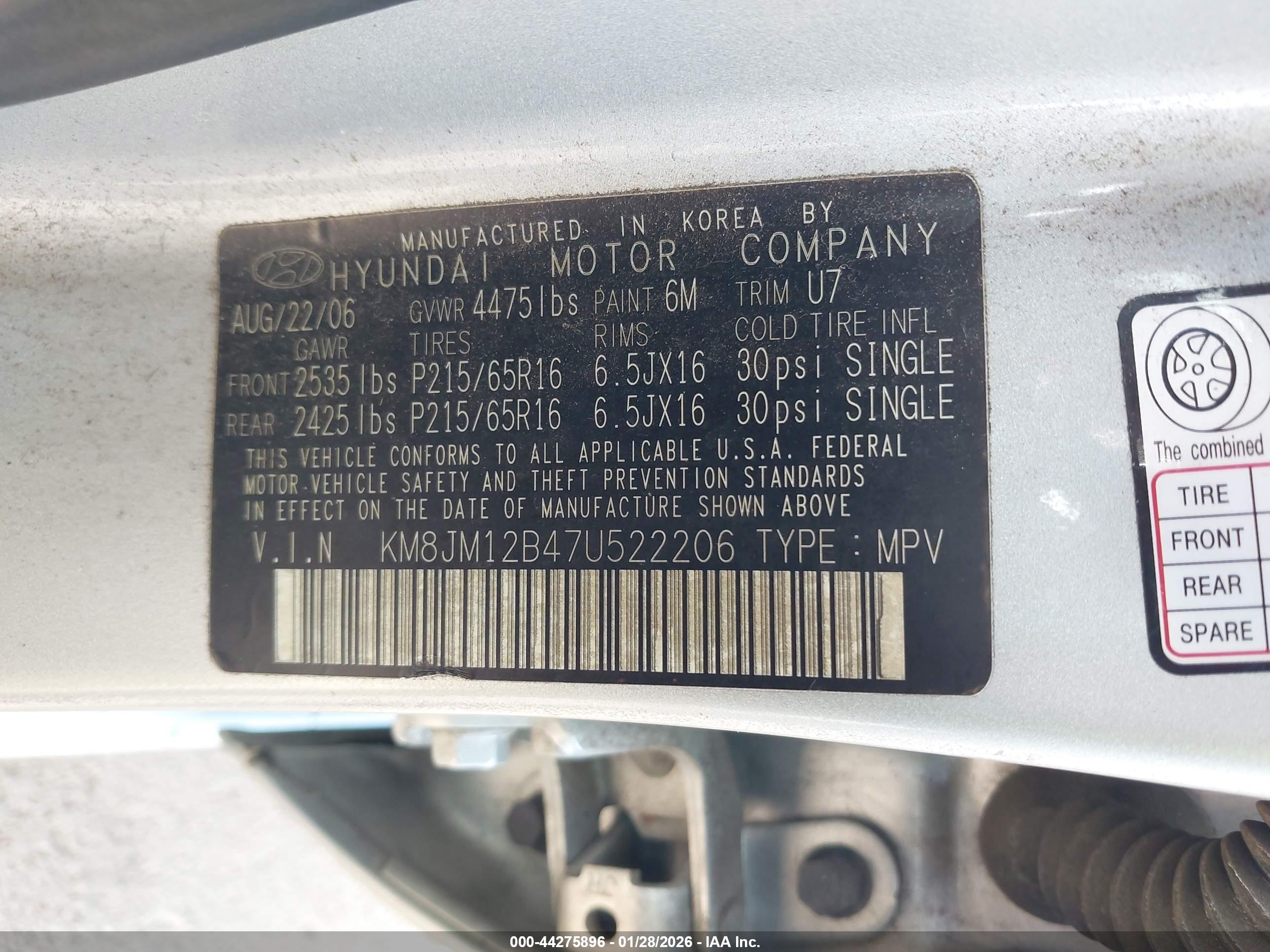 HYUNDAI TUCSON image 9