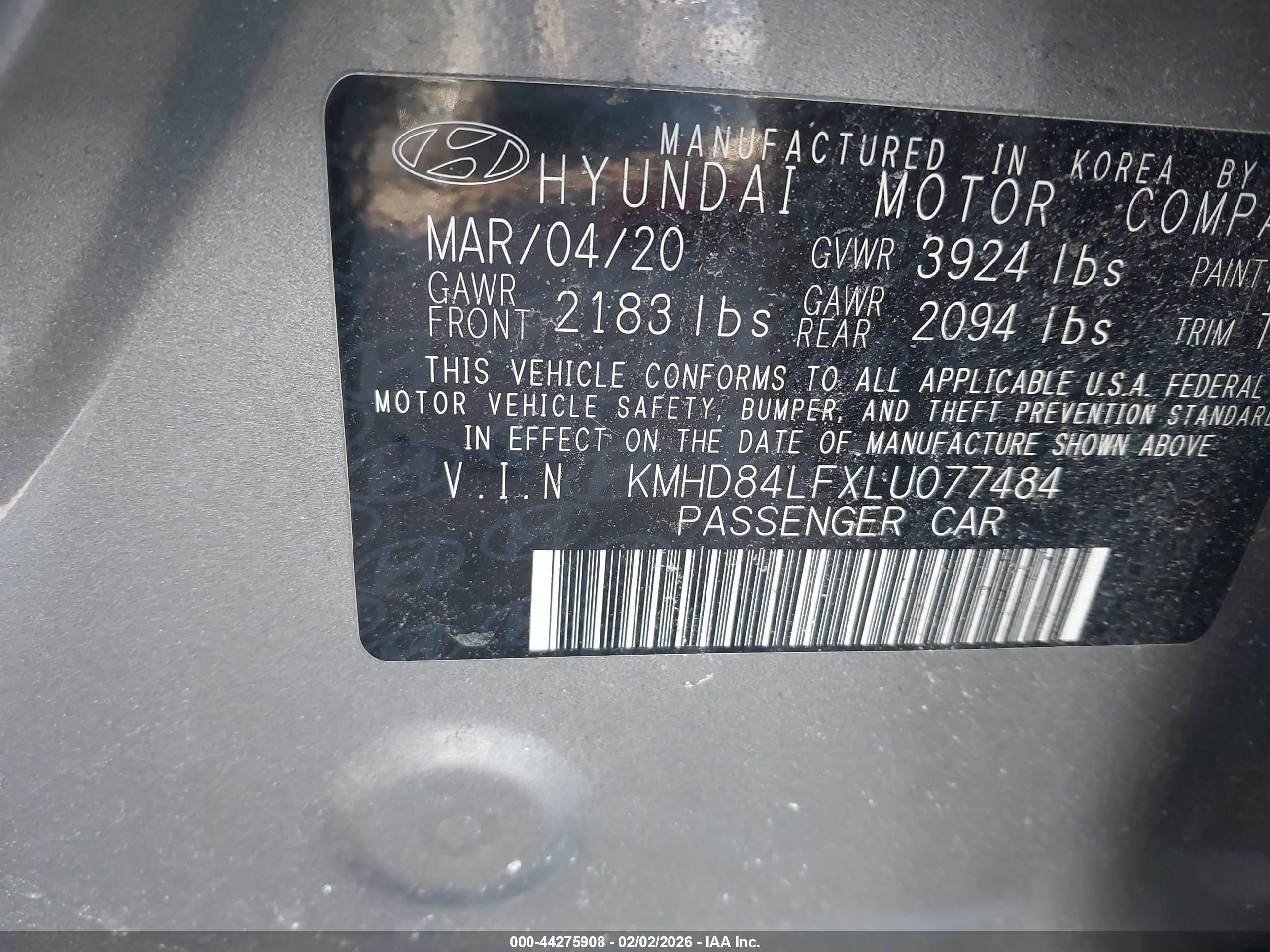 HYUNDAI ELANTRA image 9