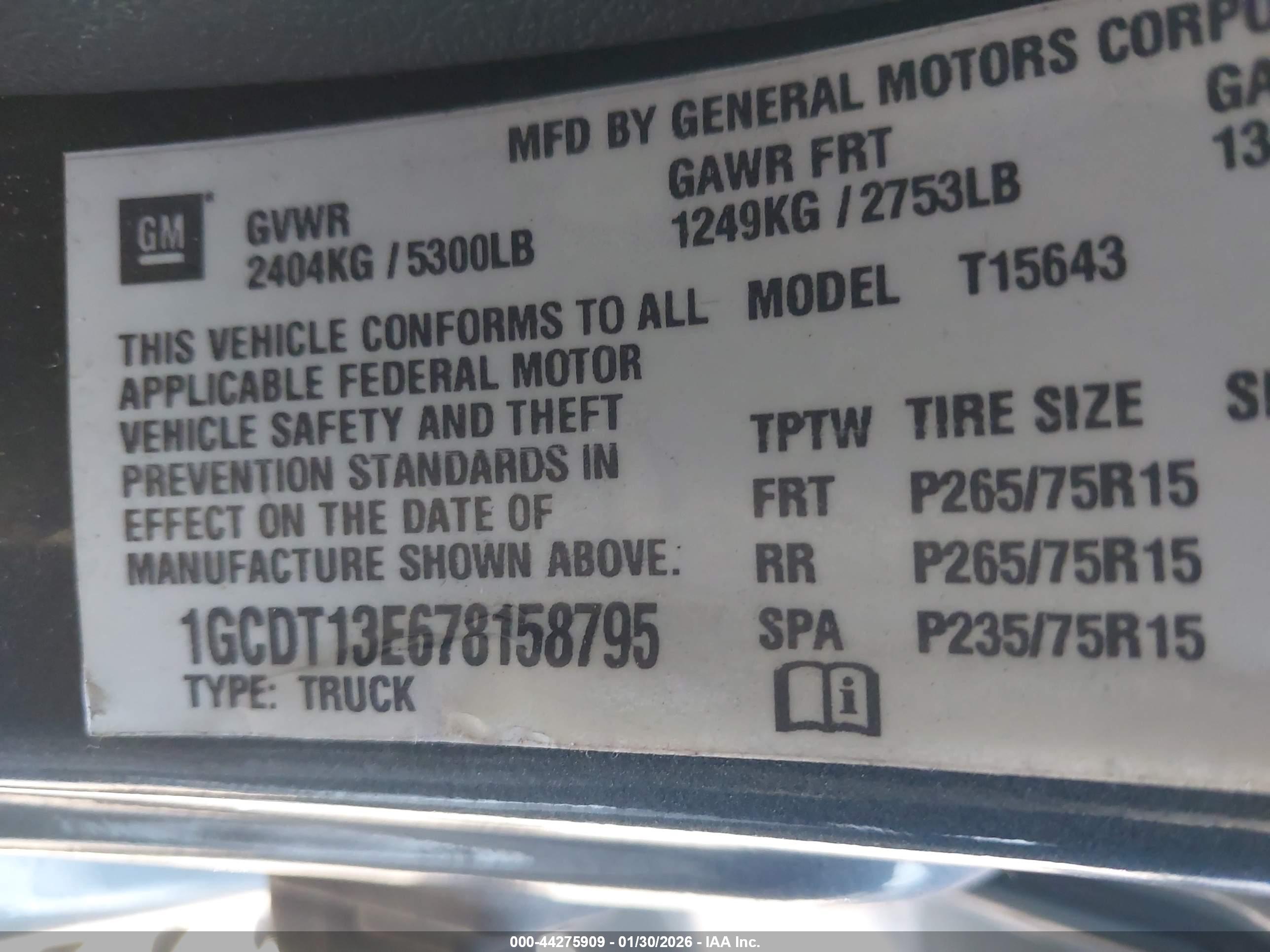 CHEVROLET COLORADO image 9