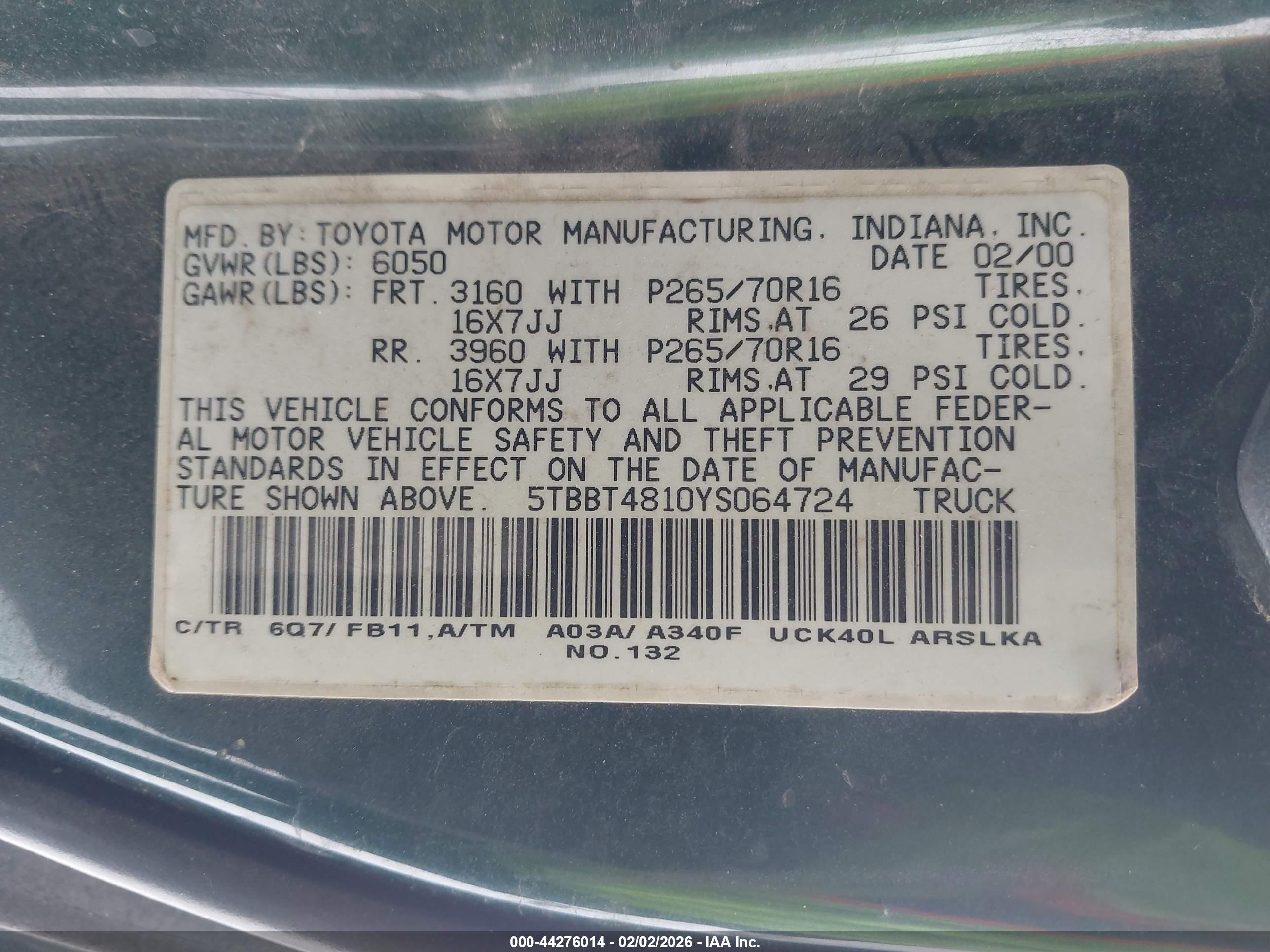 TOYOTA TUNDRA image 9
