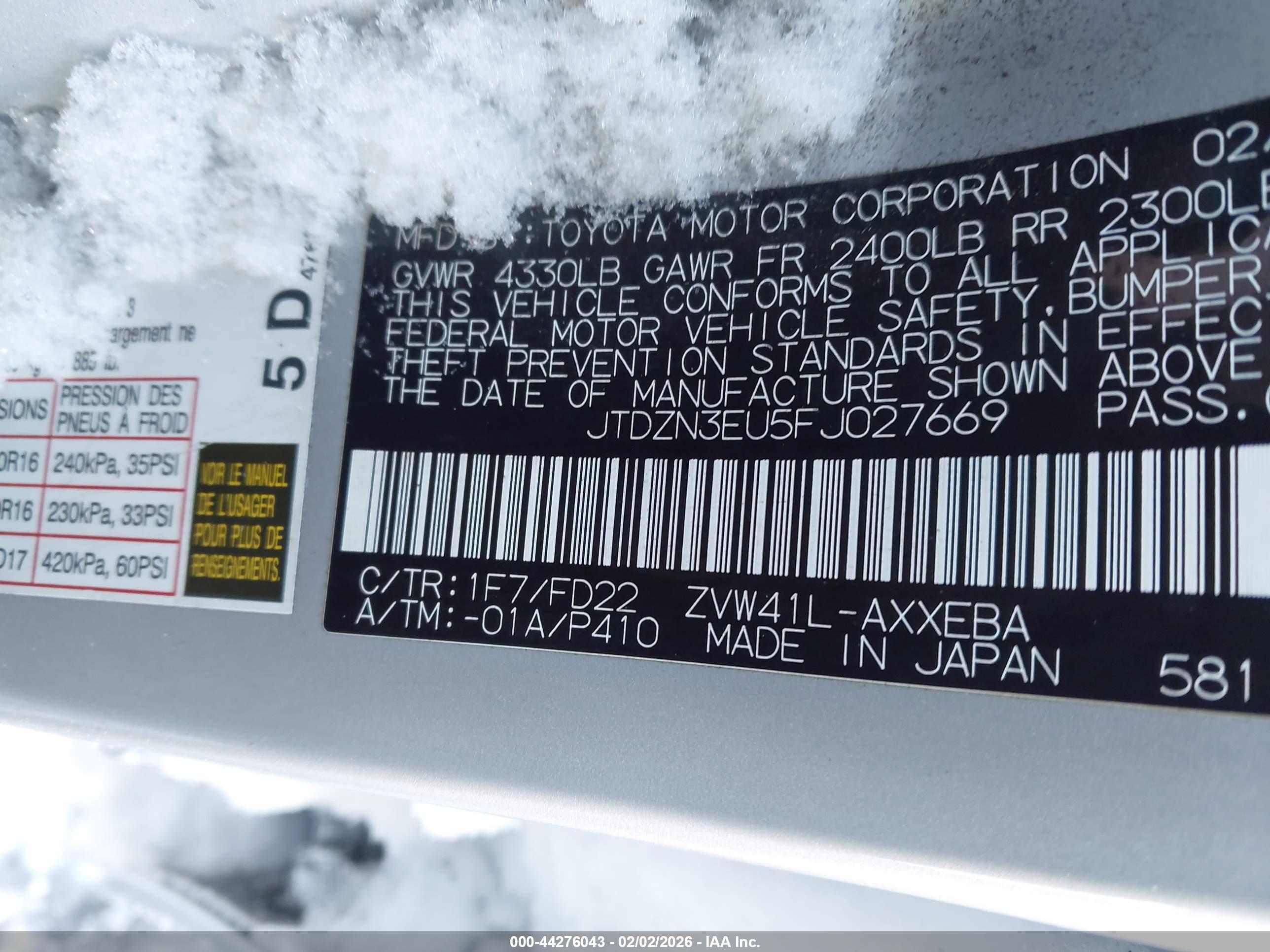 TOYOTA PRIUS image 9