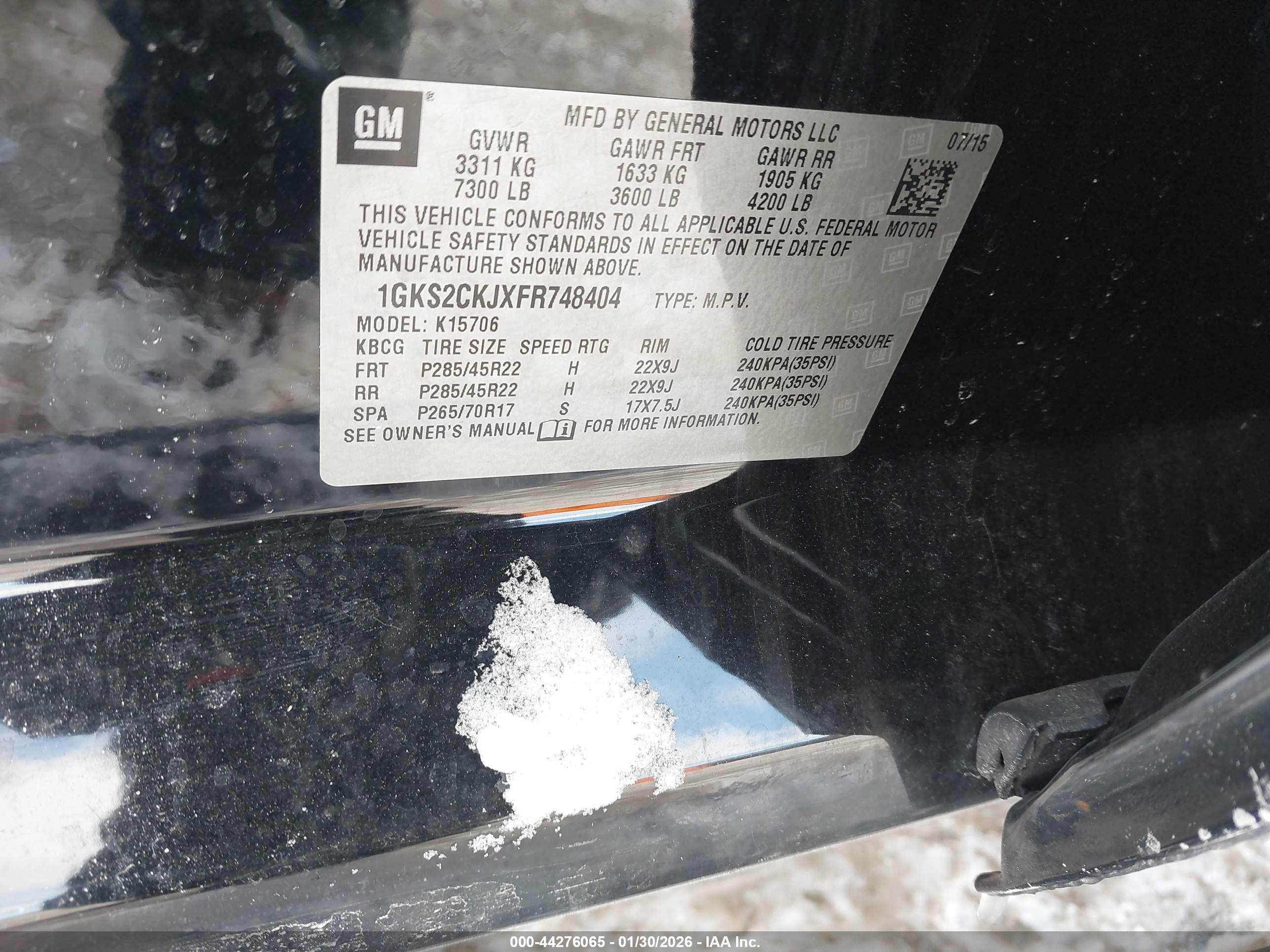 GMC YUKON image 9
