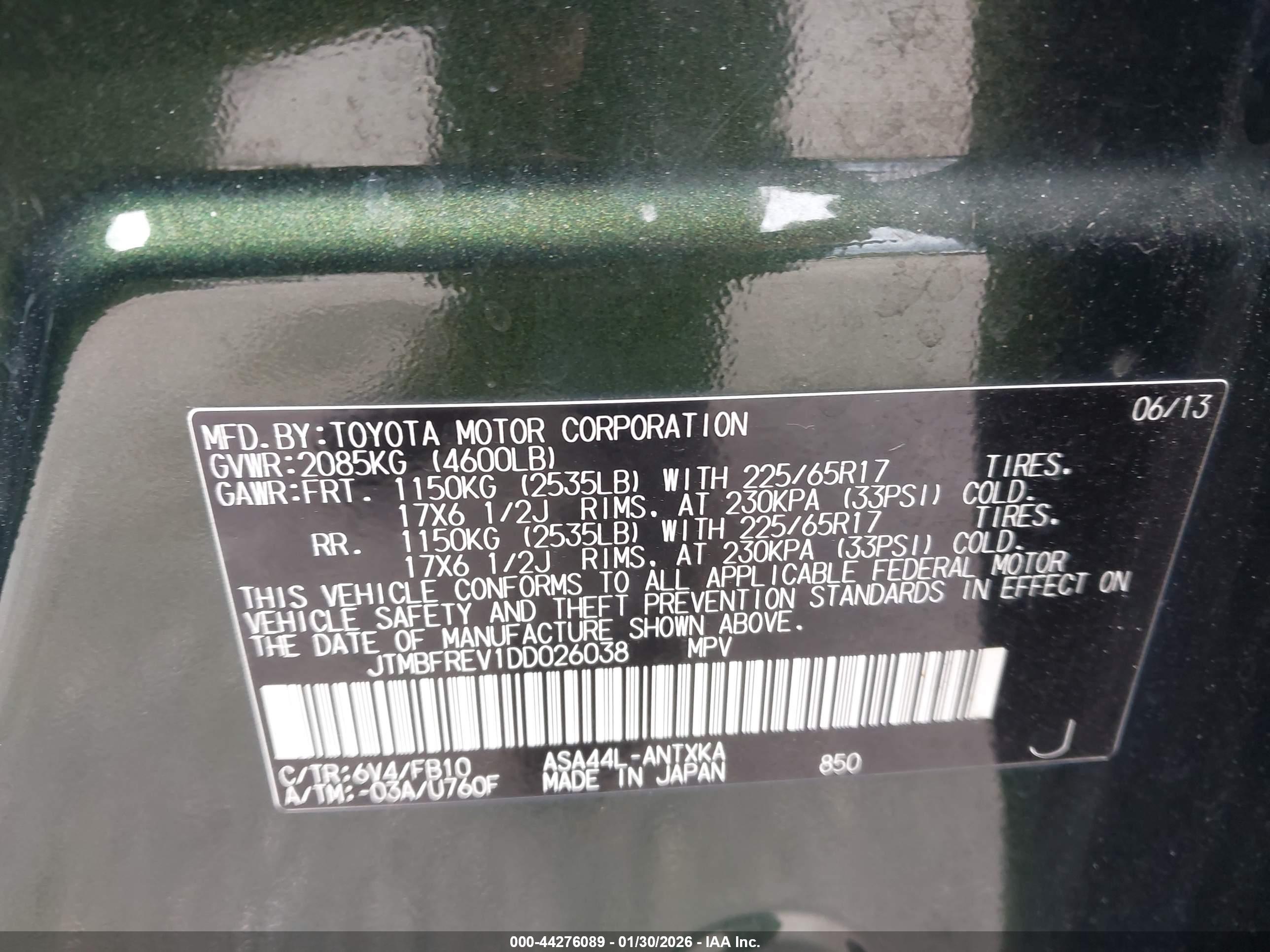 TOYOTA RAV4 image 9