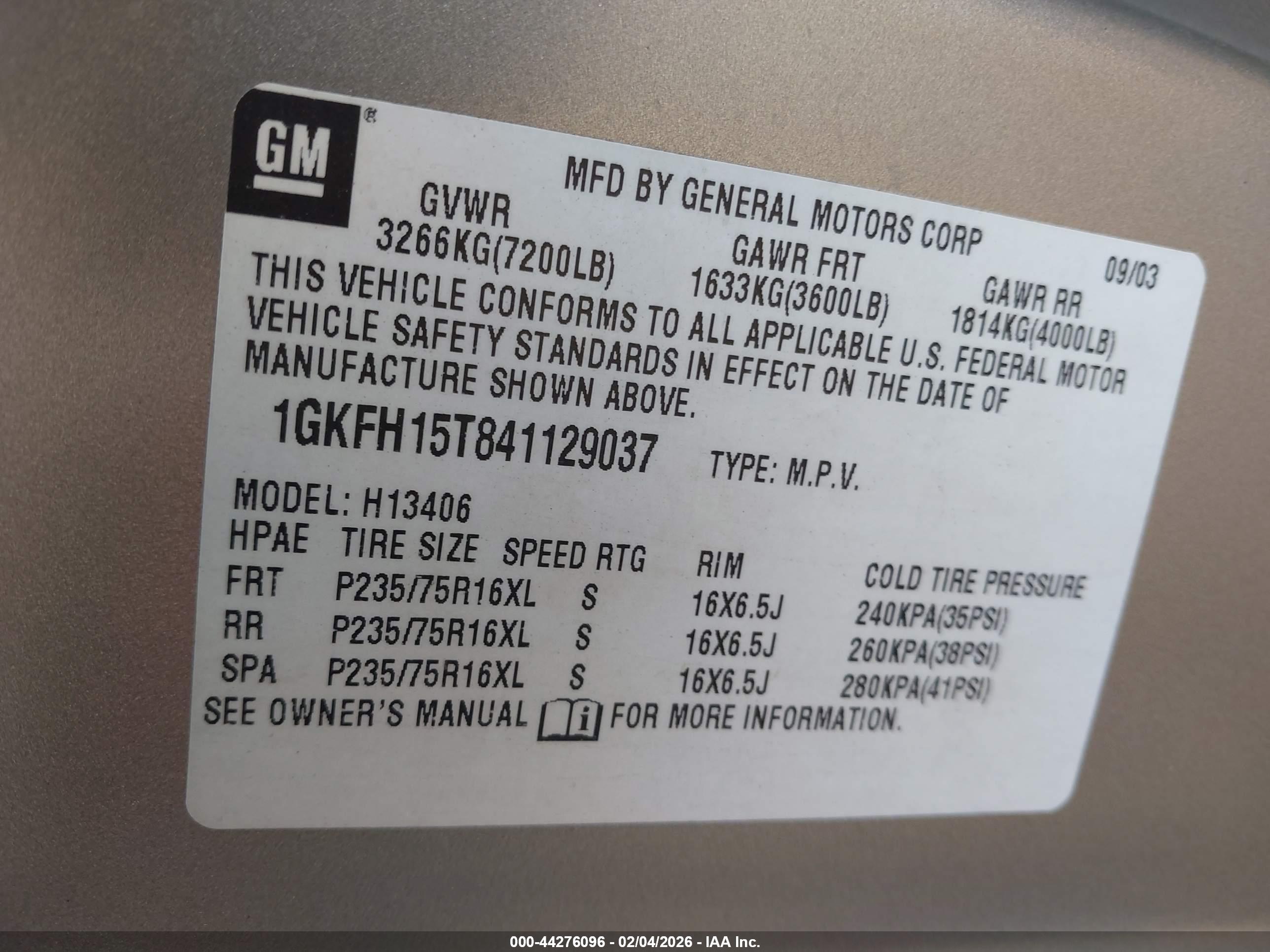 GMC SAVANA image 9