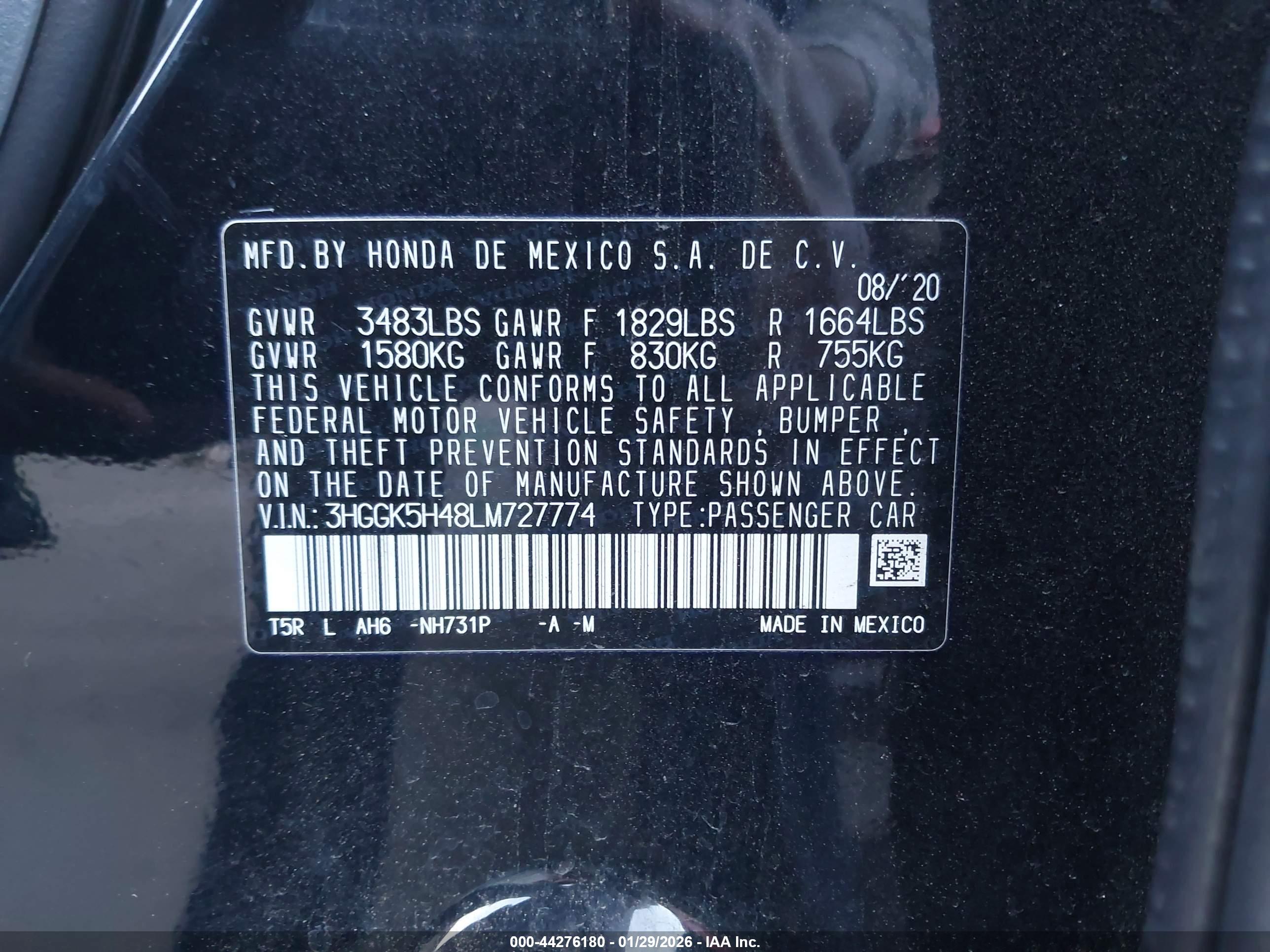 HONDA FIT image 9