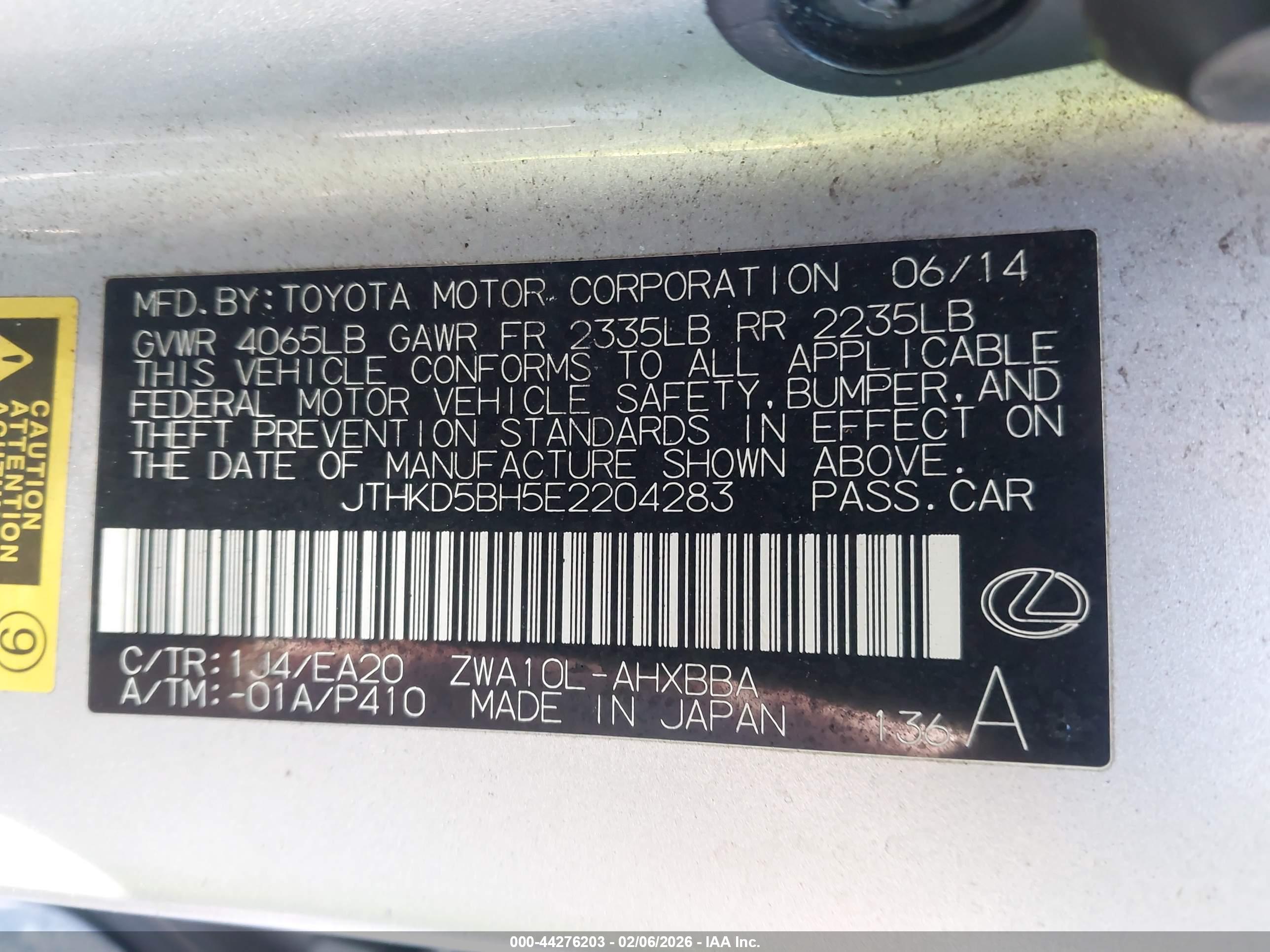 LEXUS CT image 9