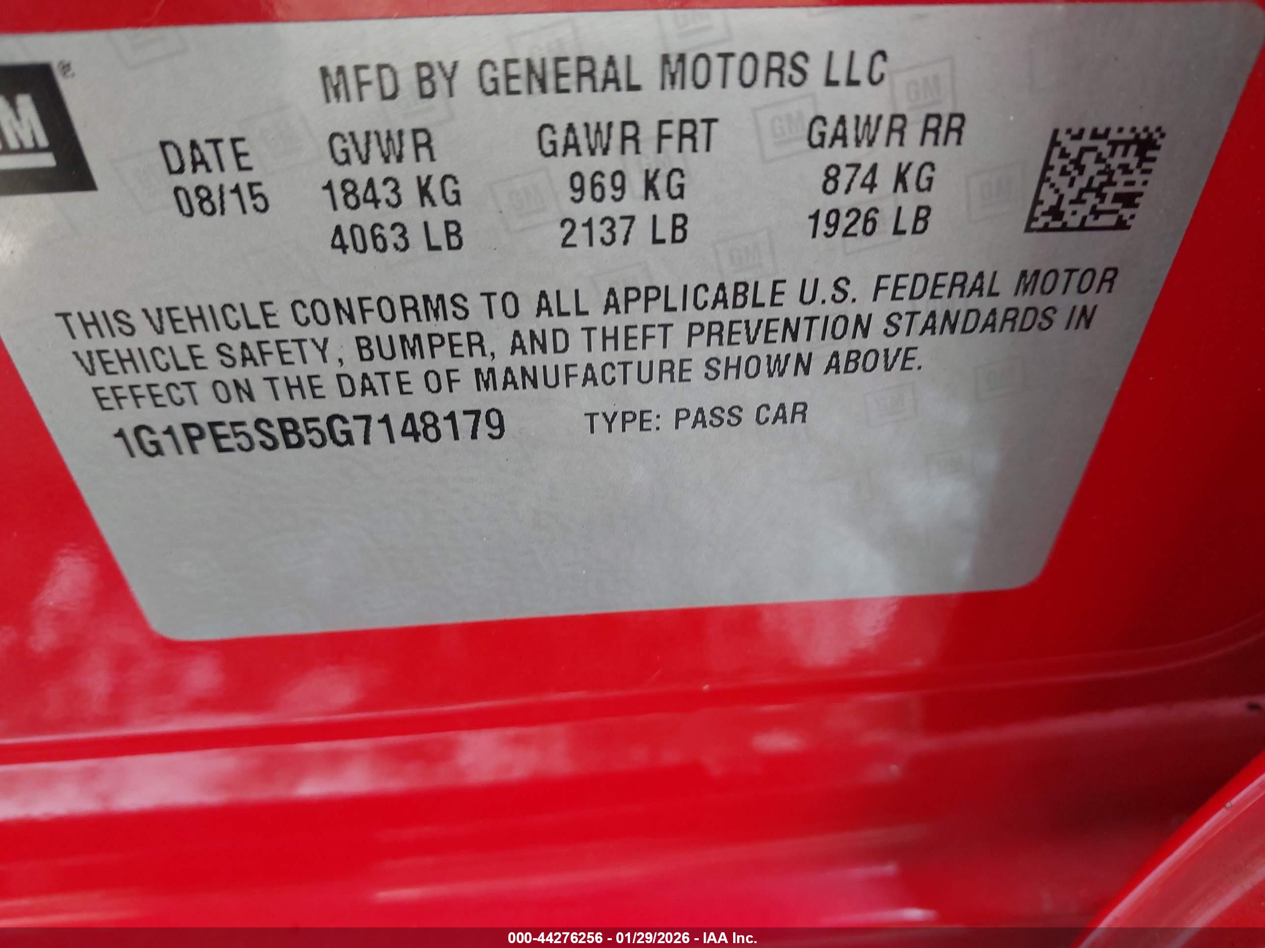 CHEVROLET CRUZE image 9