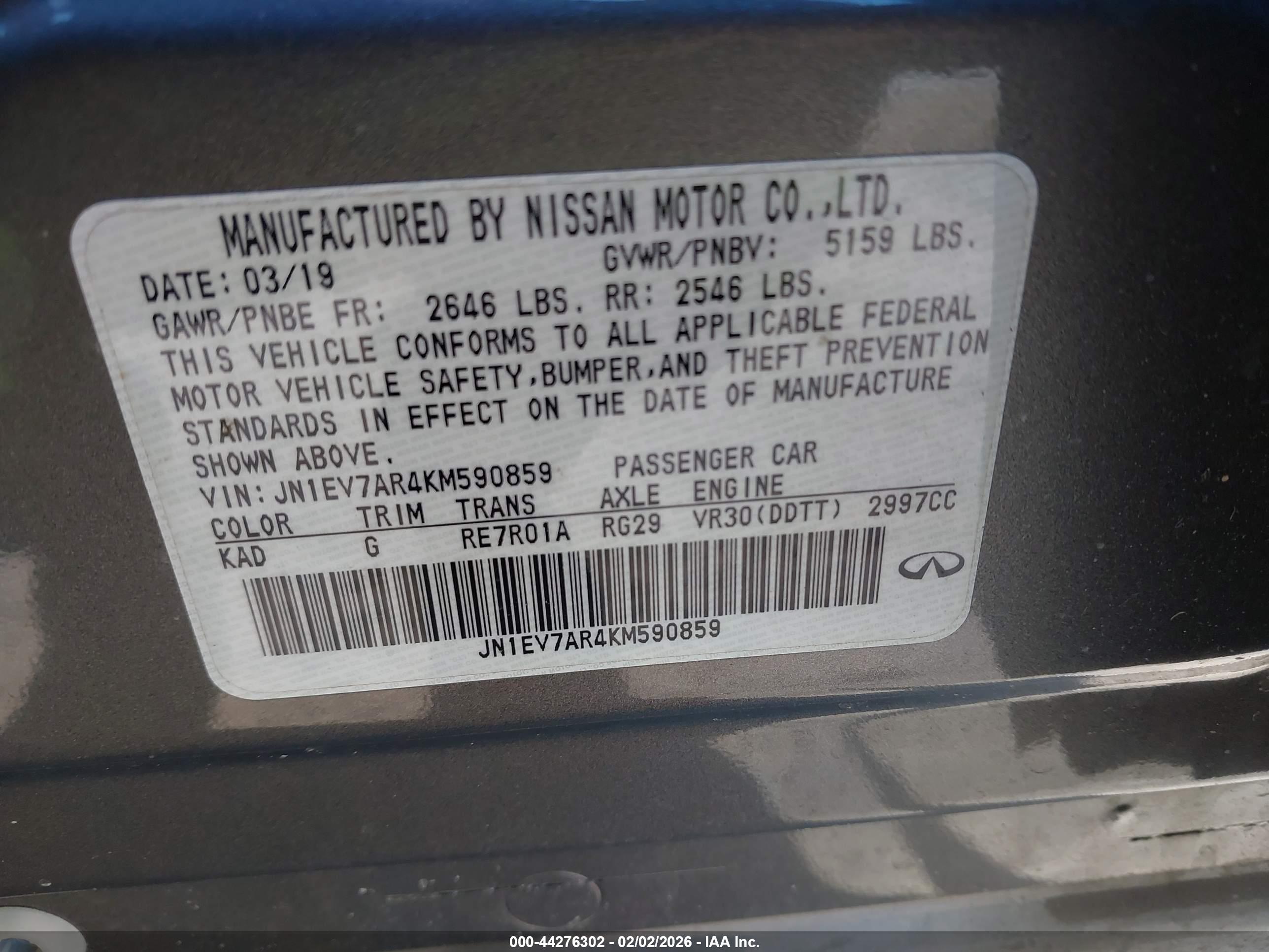 INFINITI Q50 image 9