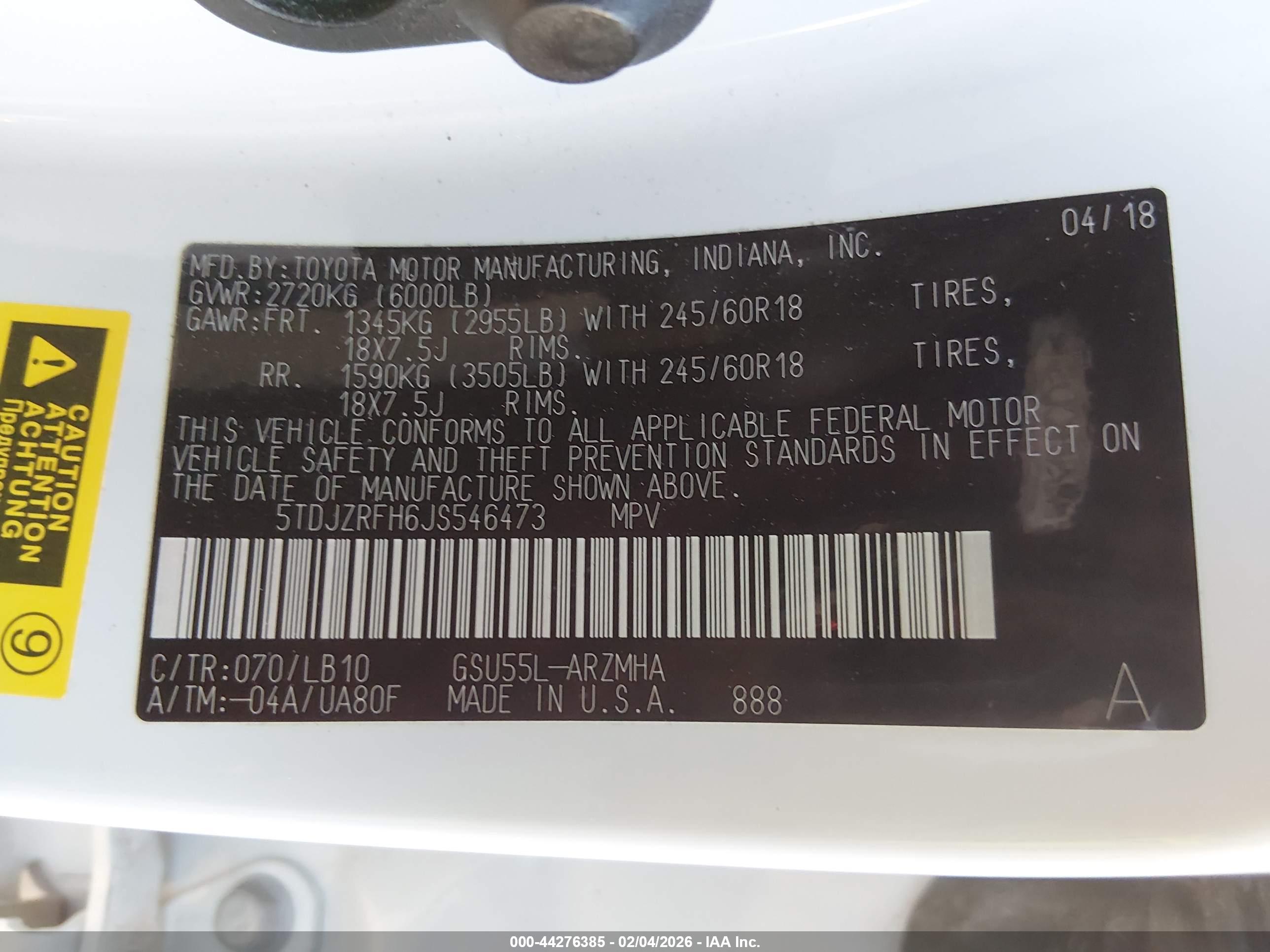 TOYOTA HIGHLANDER image 9